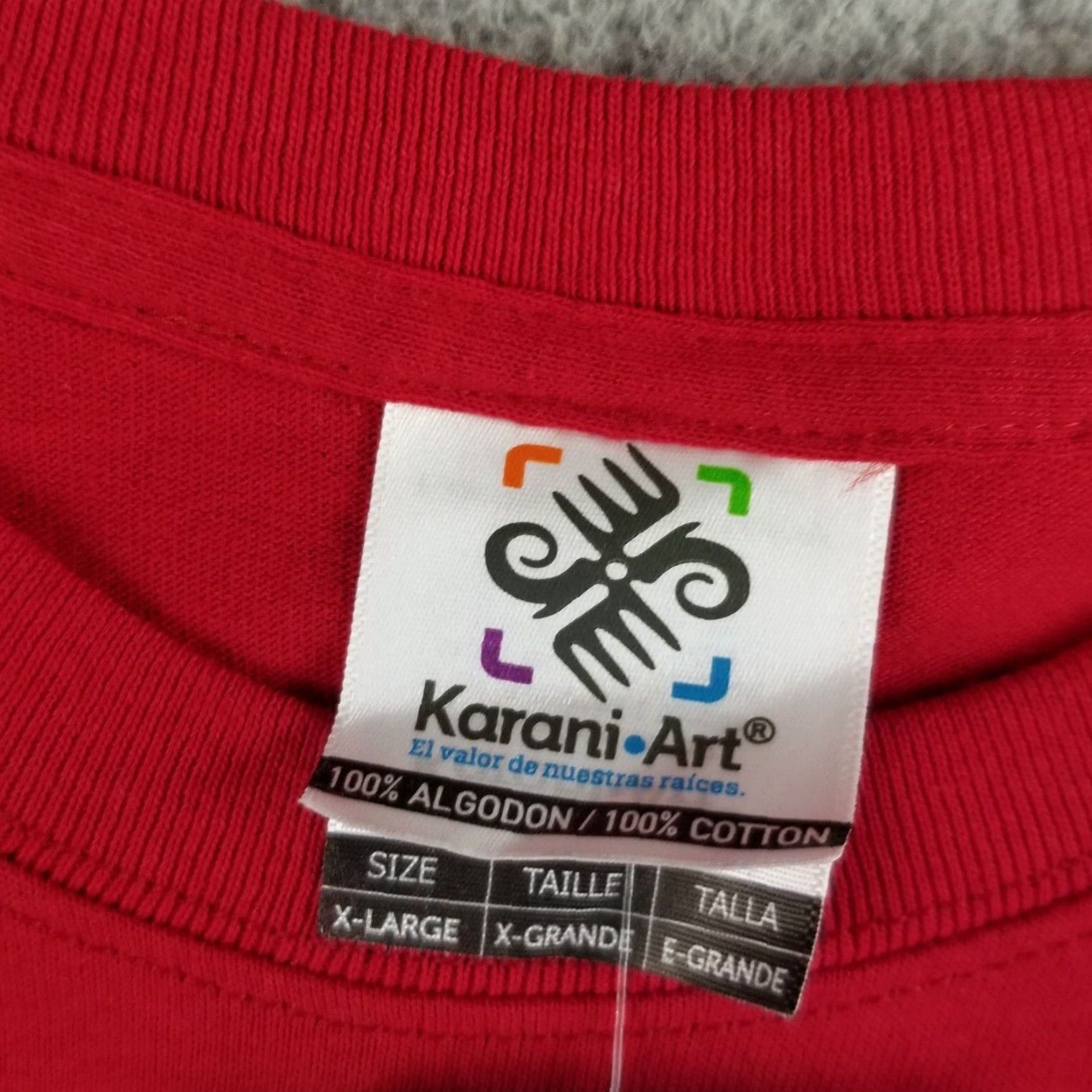 Vintage VINTAGE Spider-Man Karani Art T-Shirt Unisex Adults XL Red Art Theme NWT Size US XL / EU 56 / 4 - 3 Thumbnail