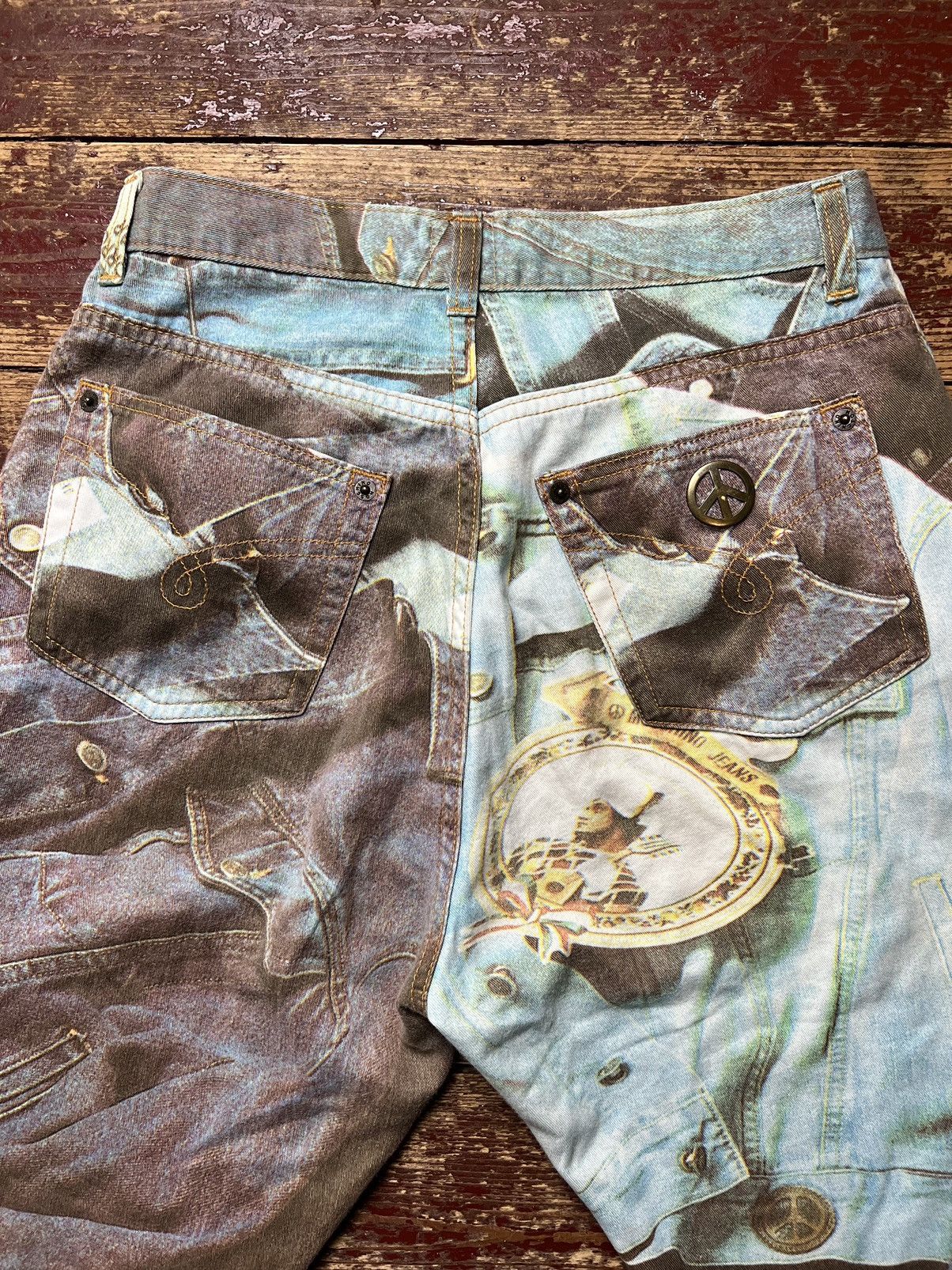 Vintage Moschino printed pants