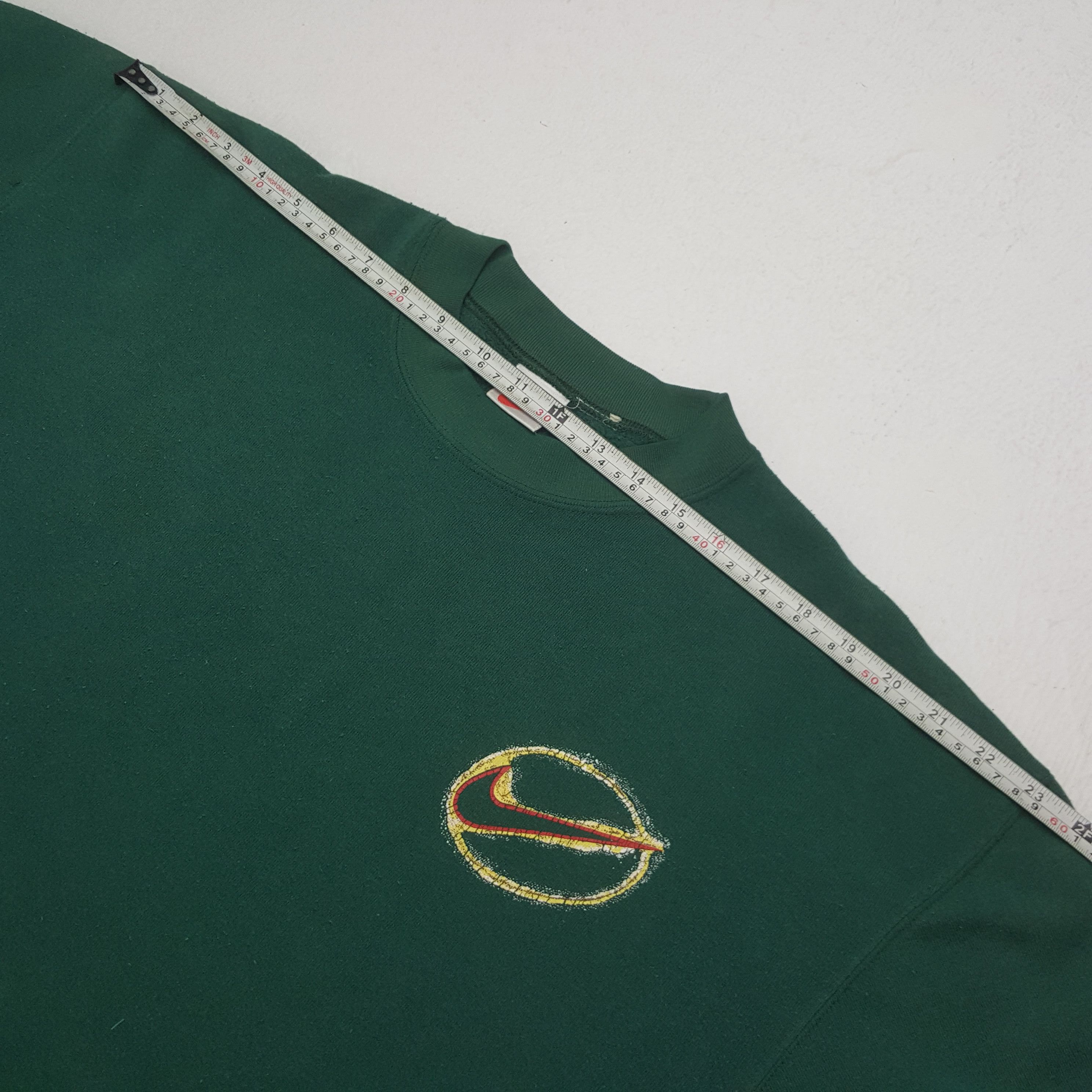 Nike × Vintage Vintage Nike Big Logo Sweatshirt Size US L / EU 52-54 / 3 - 6 Thumbnail