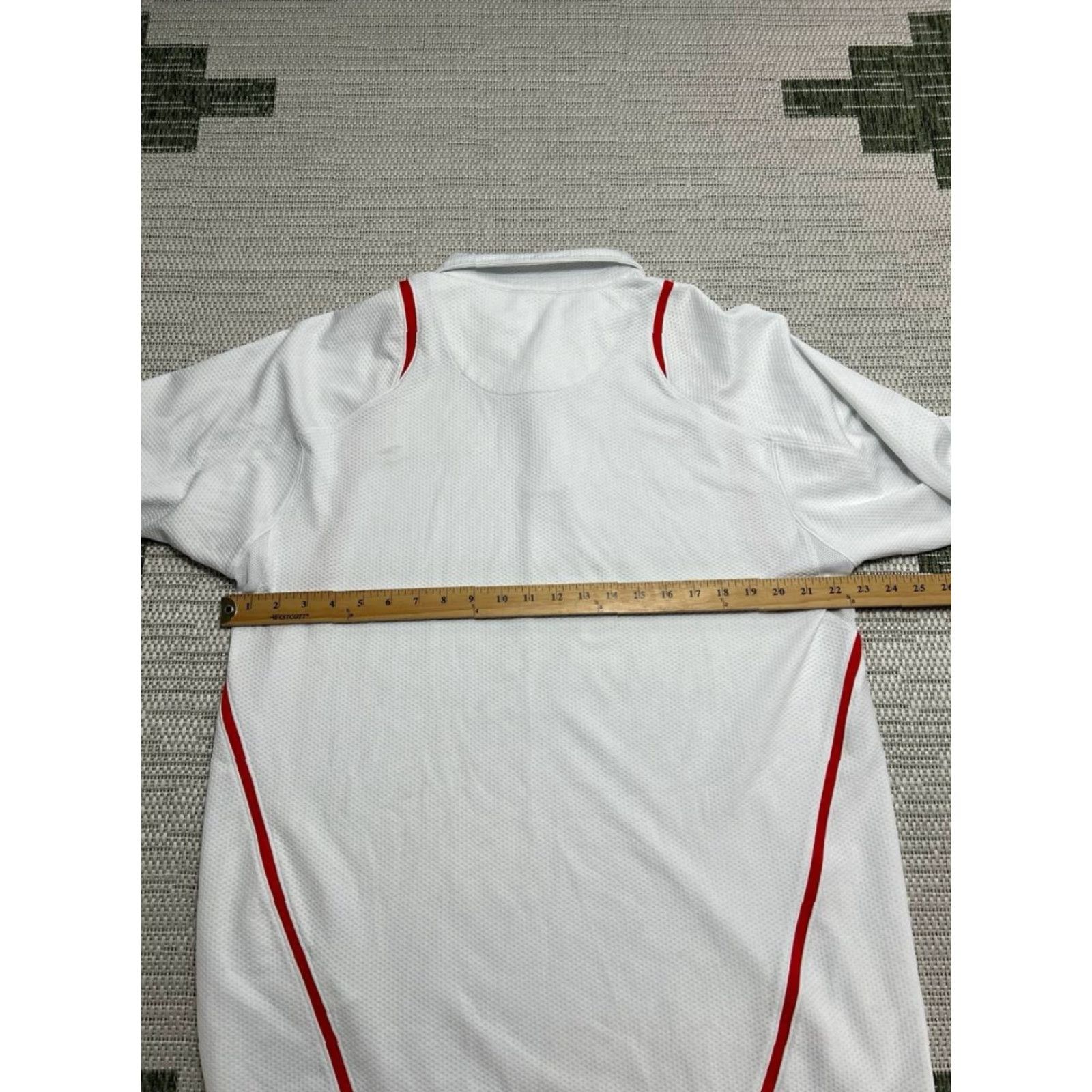 Nike Nike Polo Shirt Men XL White Basketball Pro Team China Olympics Button Up Size US XL / EU 56 / 4 - 7 Thumbnail