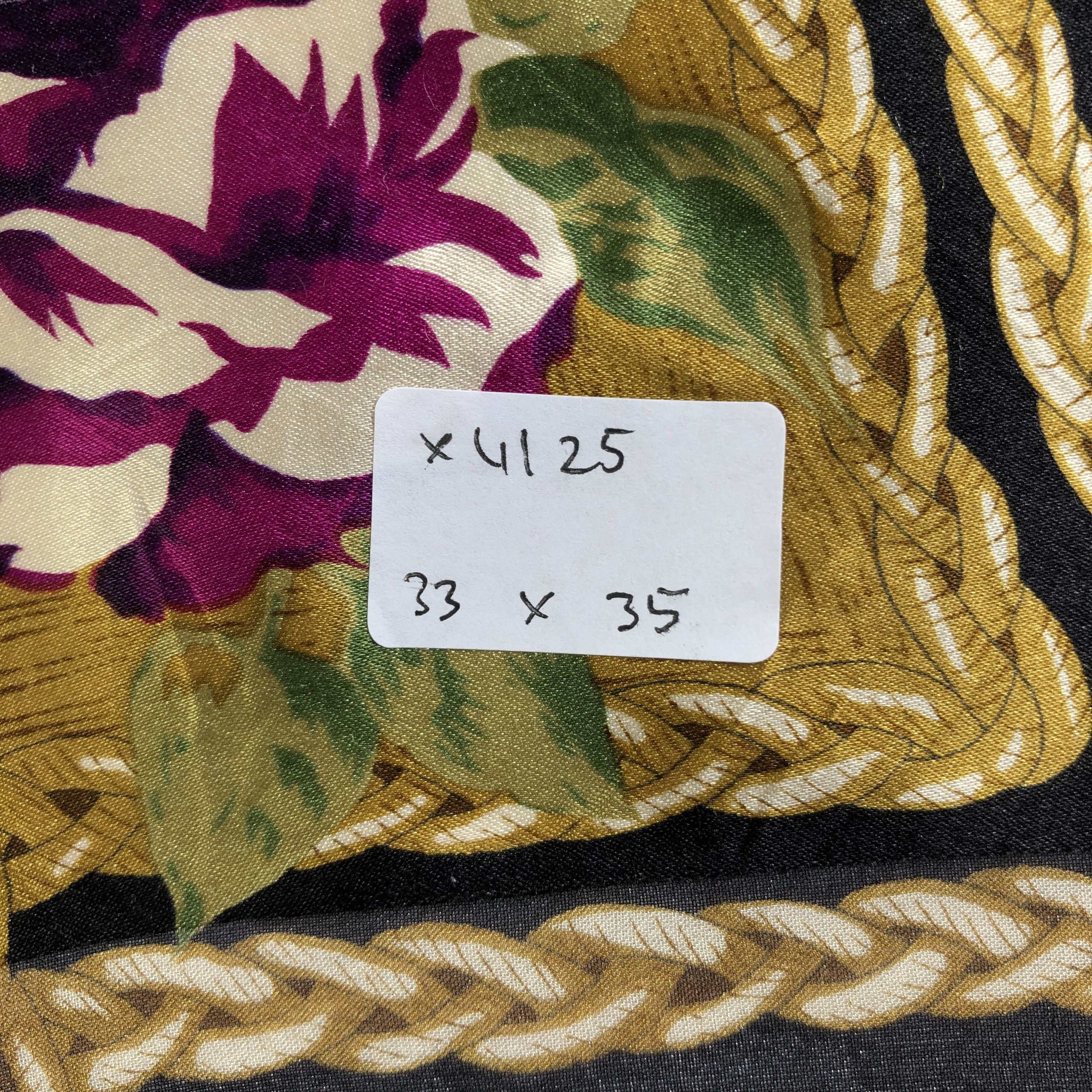 Vintage Vintage Silk Scarf Size ONE SIZE - 7 Thumbnail