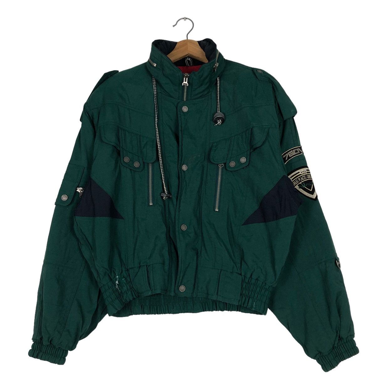 Japanese Brand 🔥Vtg Bomber Jacket Ski Bondage Design Wahmin Issey Miyake Size US M / EU 48-50 / 2 - 1 Thumbnail
