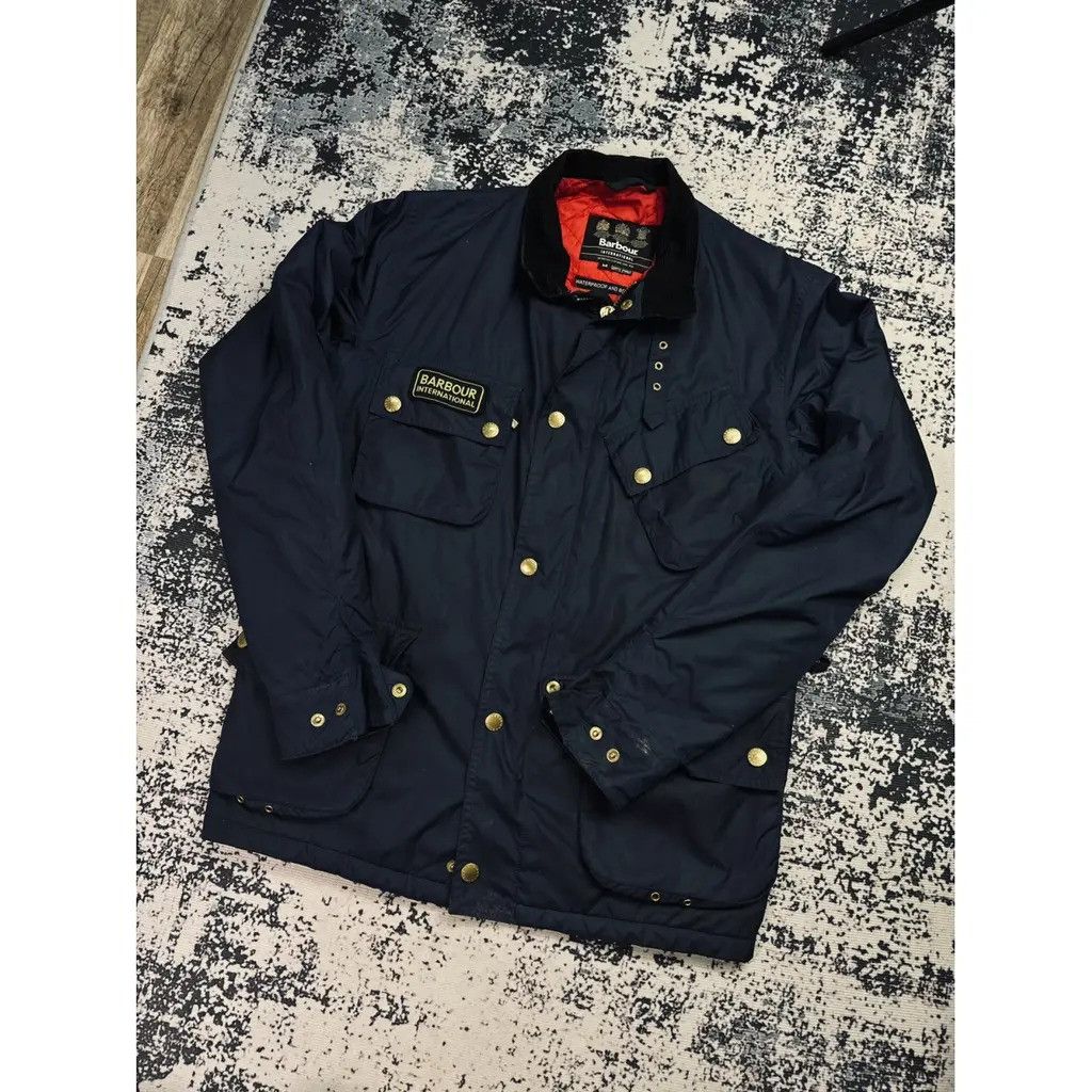 Barbour Barbour Jacket Navy Size M Size US M / EU 48-50 / 2 - 2 Thumbnail