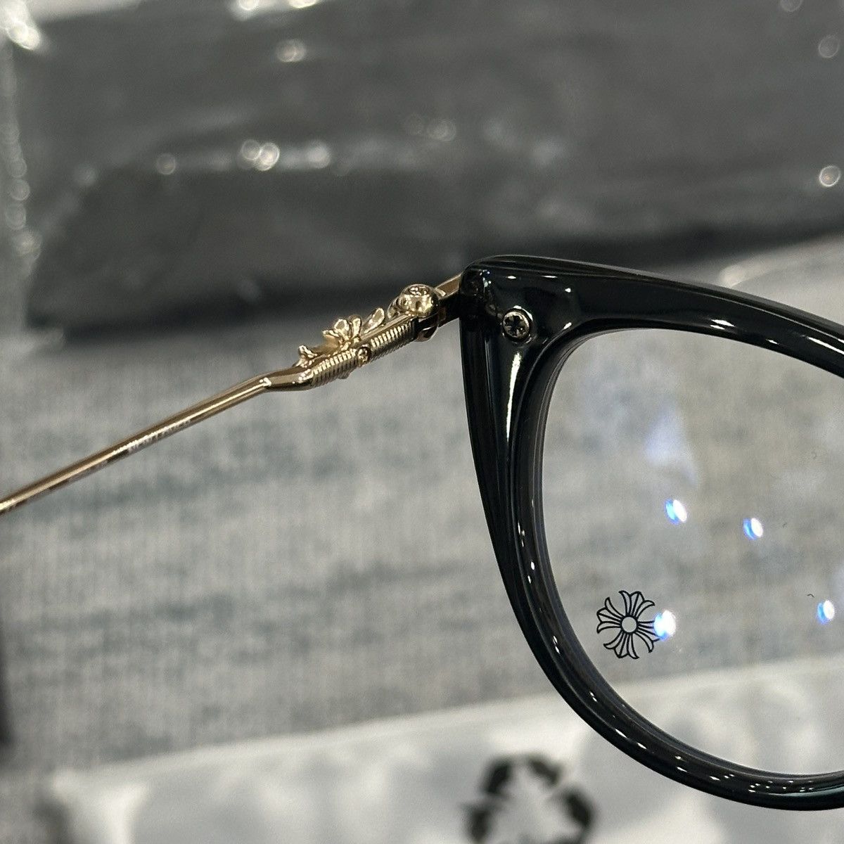 Chrome Hearts CHROME HEARTS NEW LOVER EYEGLASSES Size ONE SIZE - 7 Thumbnail