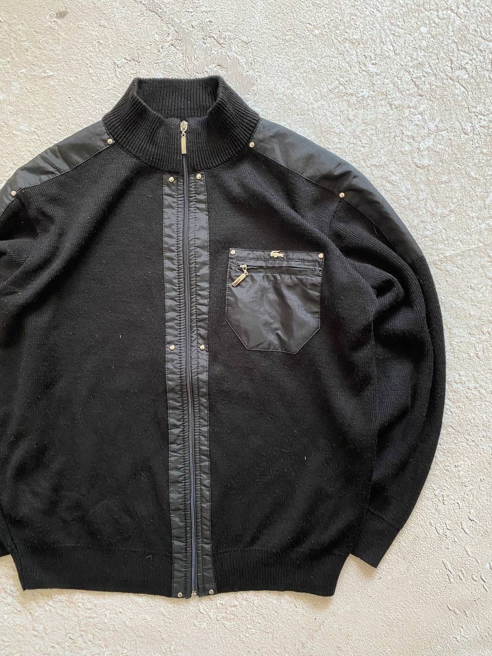 Japanese Brand × Vintage Lacoste faded futuristic distressed sweatshirt Size US L / EU 52-54 / 3 - 3 Thumbnail
