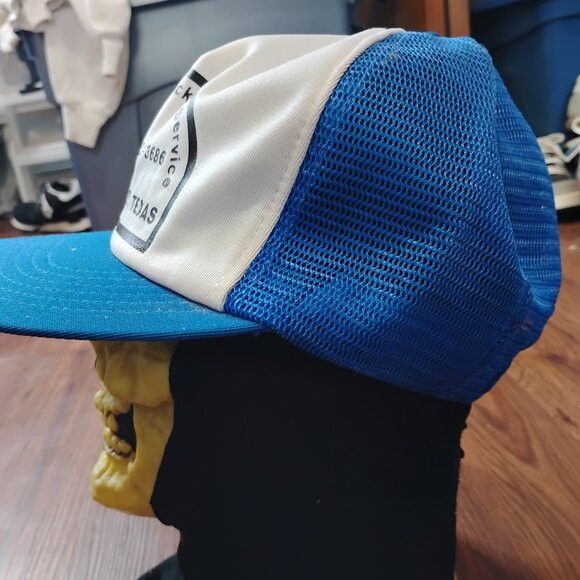 Other Vintage Roberto's Backhoe Service Texas Snap Trucker Hat Cap Size ONE SIZE - 4 Thumbnail