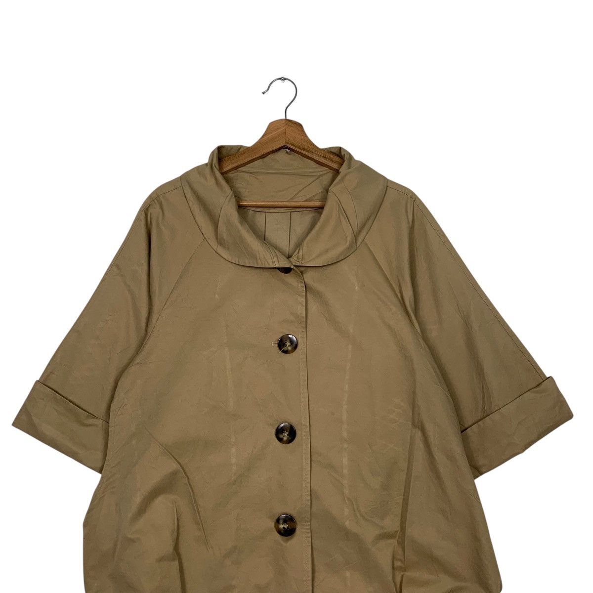Japanese Brand Japanese Brand Short Sleeve Women Jacket Size M / US 6-8 / IT 42-44 - 2 Thumbnail
