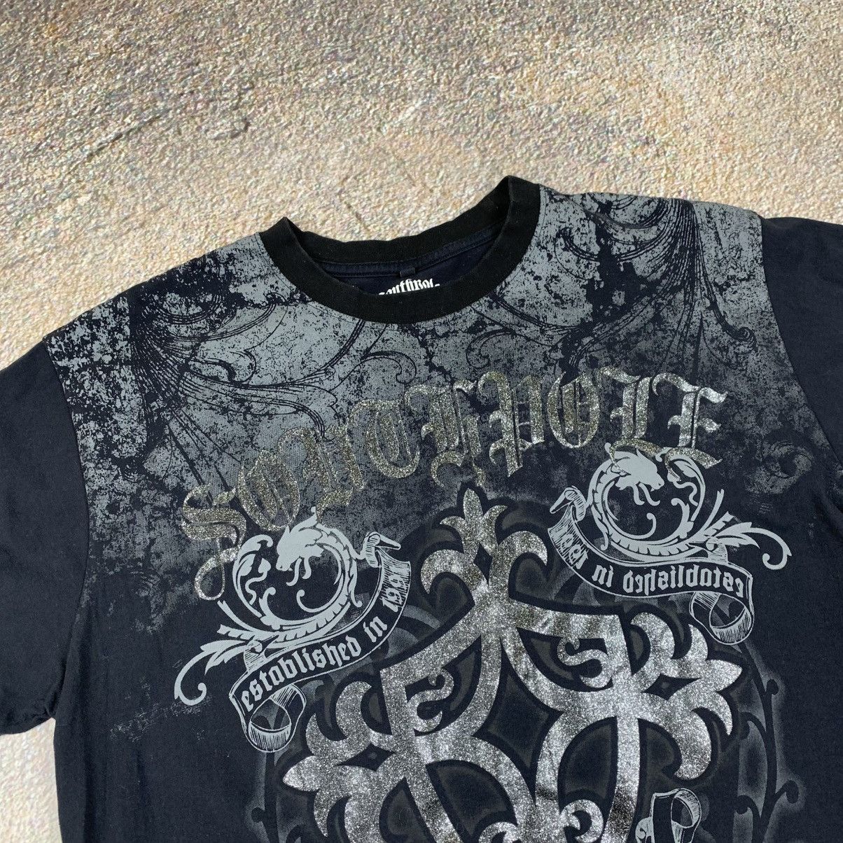Other y2k Southpole AOP T shirt Tee Size US XL / EU 56 / 4 - 2 Thumbnail