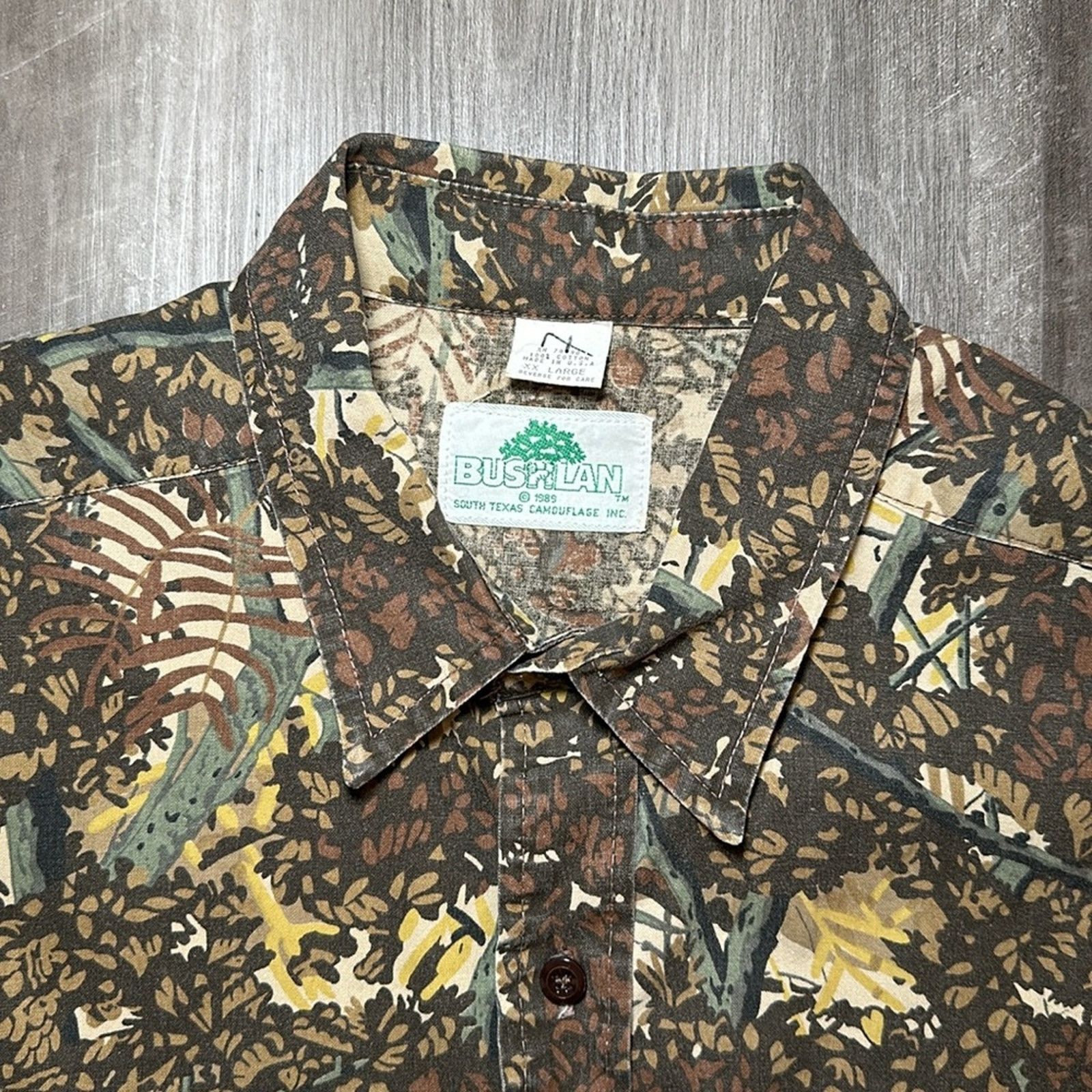 Other Bushlan Vintage South Texas Camouflage Long Sleeve - 2XL Size US XXL / EU 58 / 5 - 6 Thumbnail