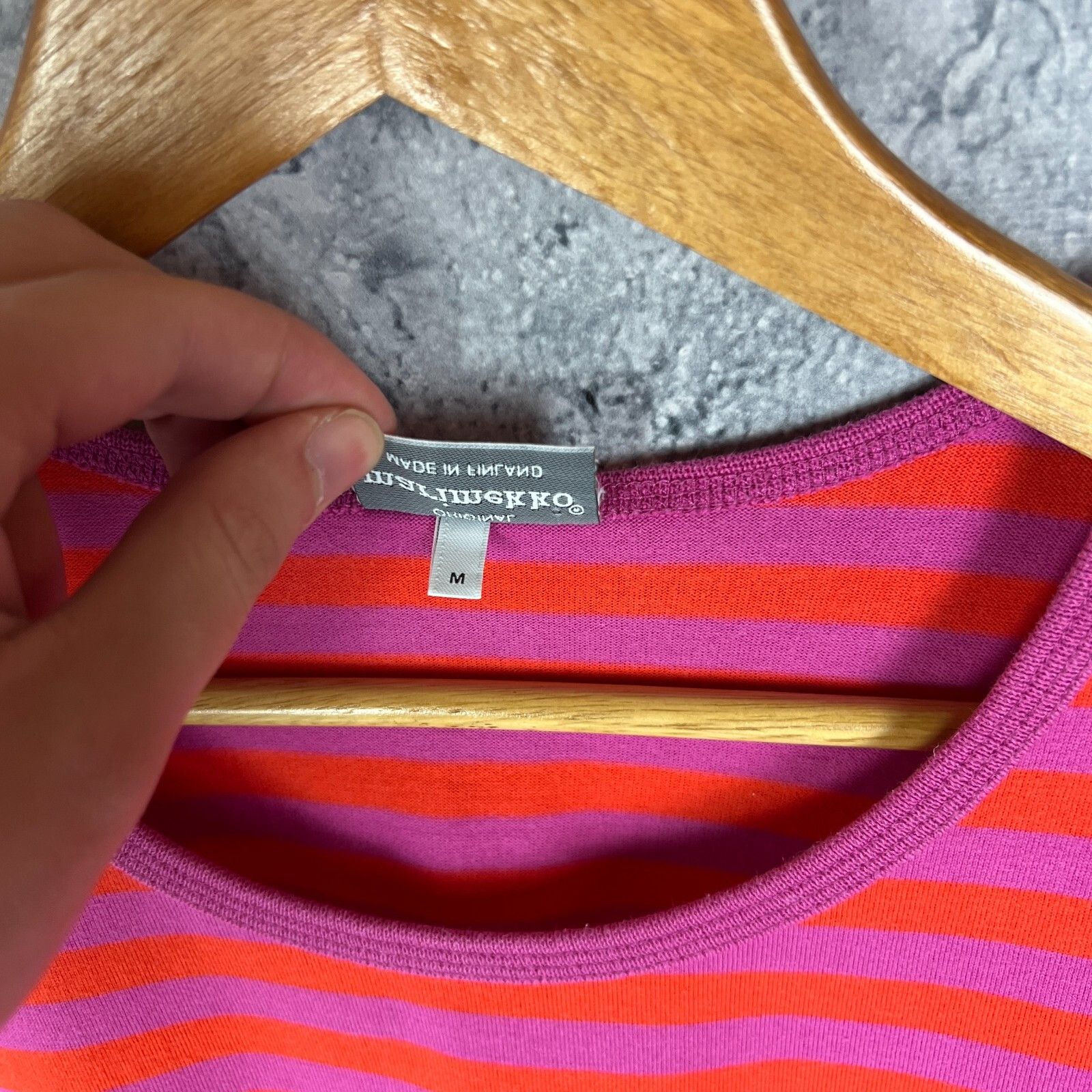Marimekko Marimekko Women s Striped Dress Size M Cotton Long Sleeve ` Size M / US 6-8 / IT 42-44 - 5 Thumbnail
