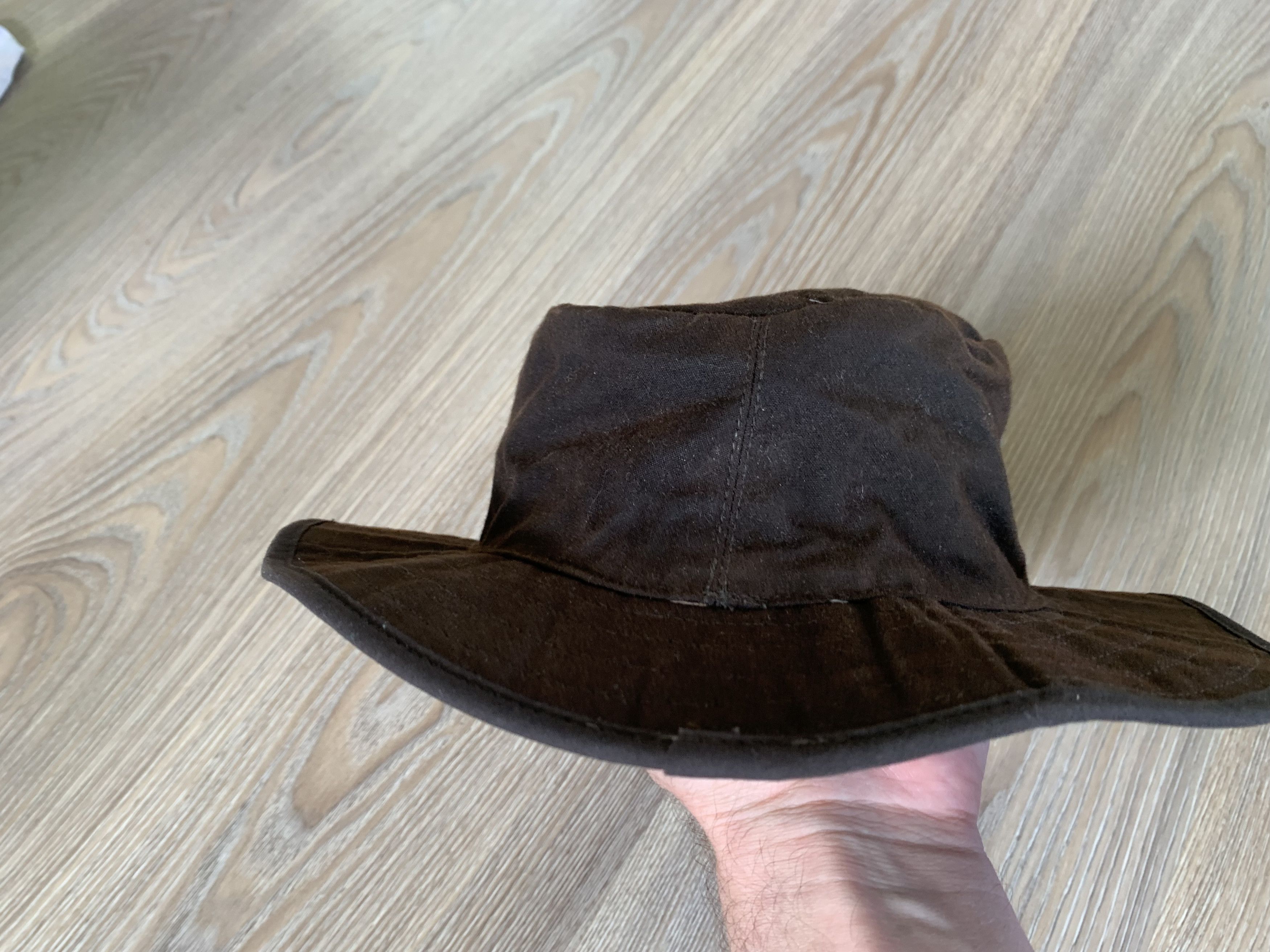 Designer Driza Bone Waxed Slouch Hat Australia Hat Size ONE SIZE - 4 Thumbnail