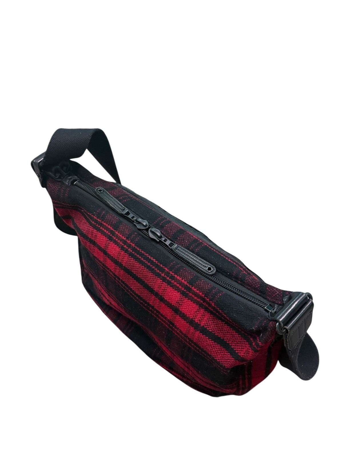 MasterPiece RARE MASTERPIECE PLAID WOOL MASSENGER BAG Size ONE SIZE - 13 Thumbnail