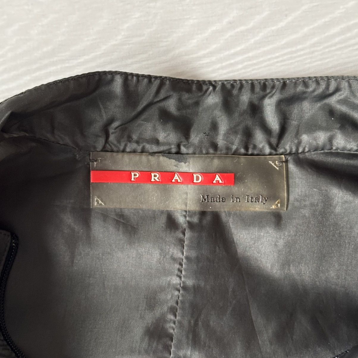 Prada Vintage Prada Sport olive mini dress archive 1999 rare Size M / US 6-8 / IT 42-44 - 10 Thumbnail