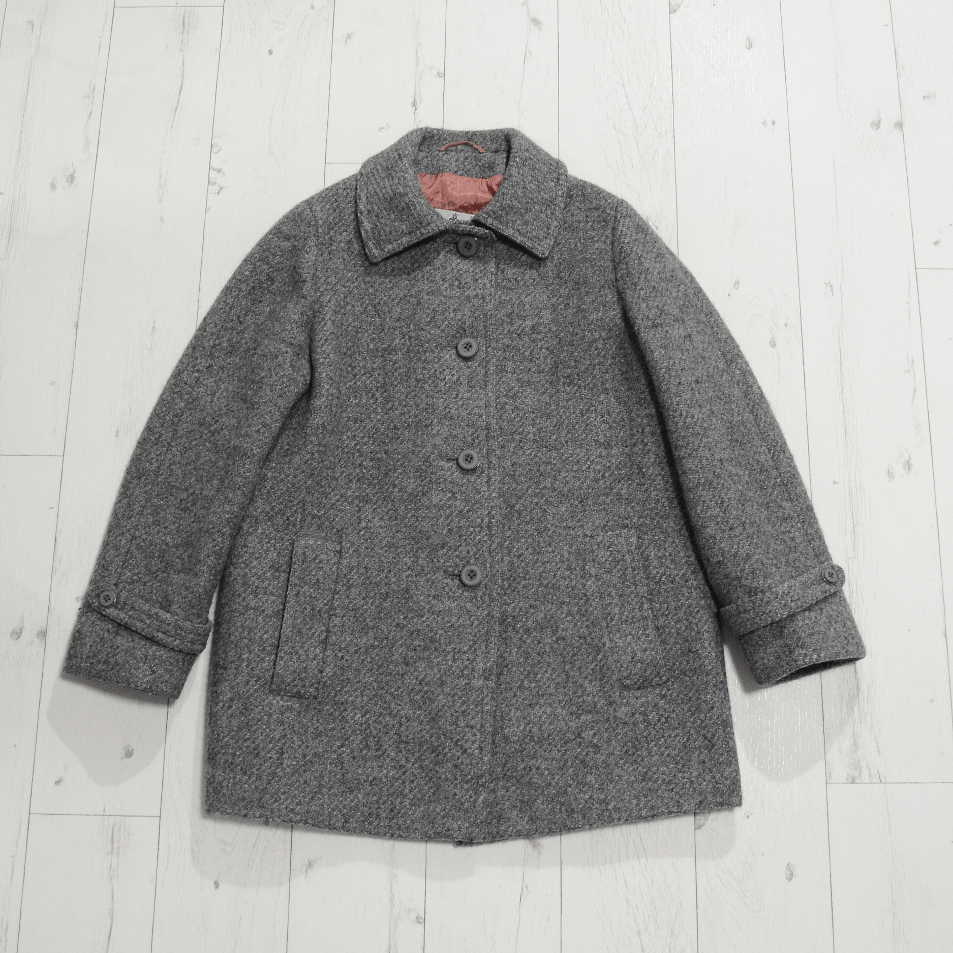 Aquascutum Vintage Aquascutum Herringbone Tweed Pure Wool Made In UK Size M / US 6-8 / IT 42-44 - 1 Thumbnail