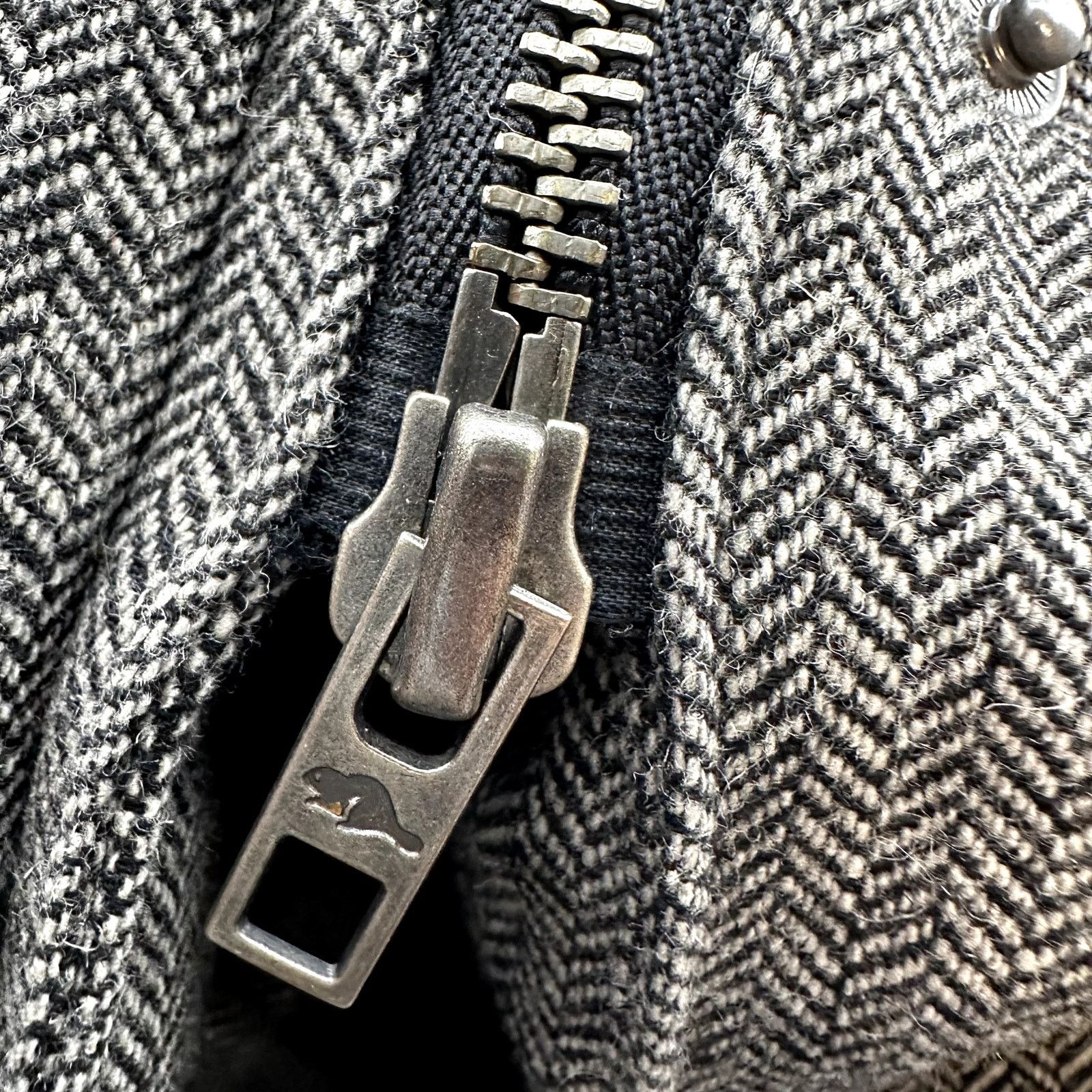Roots Roots Wool Jacket Herringbone Waterproof Mid Hood Full Zip M Size M / US 6-8 / IT 42-44 - 4 Thumbnail