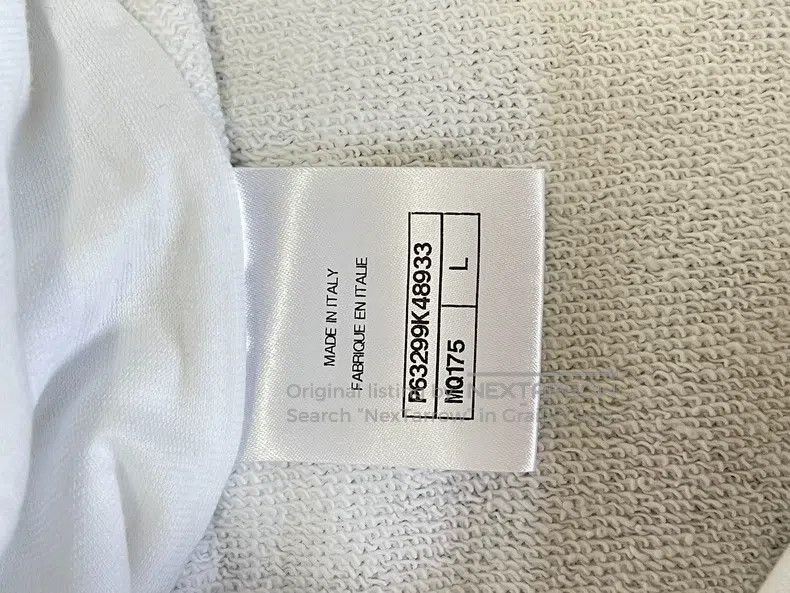 Chanel Chanel White graffiti hooded sweatshirt jacket Size L / US 10 / IT 46 - 6 Thumbnail