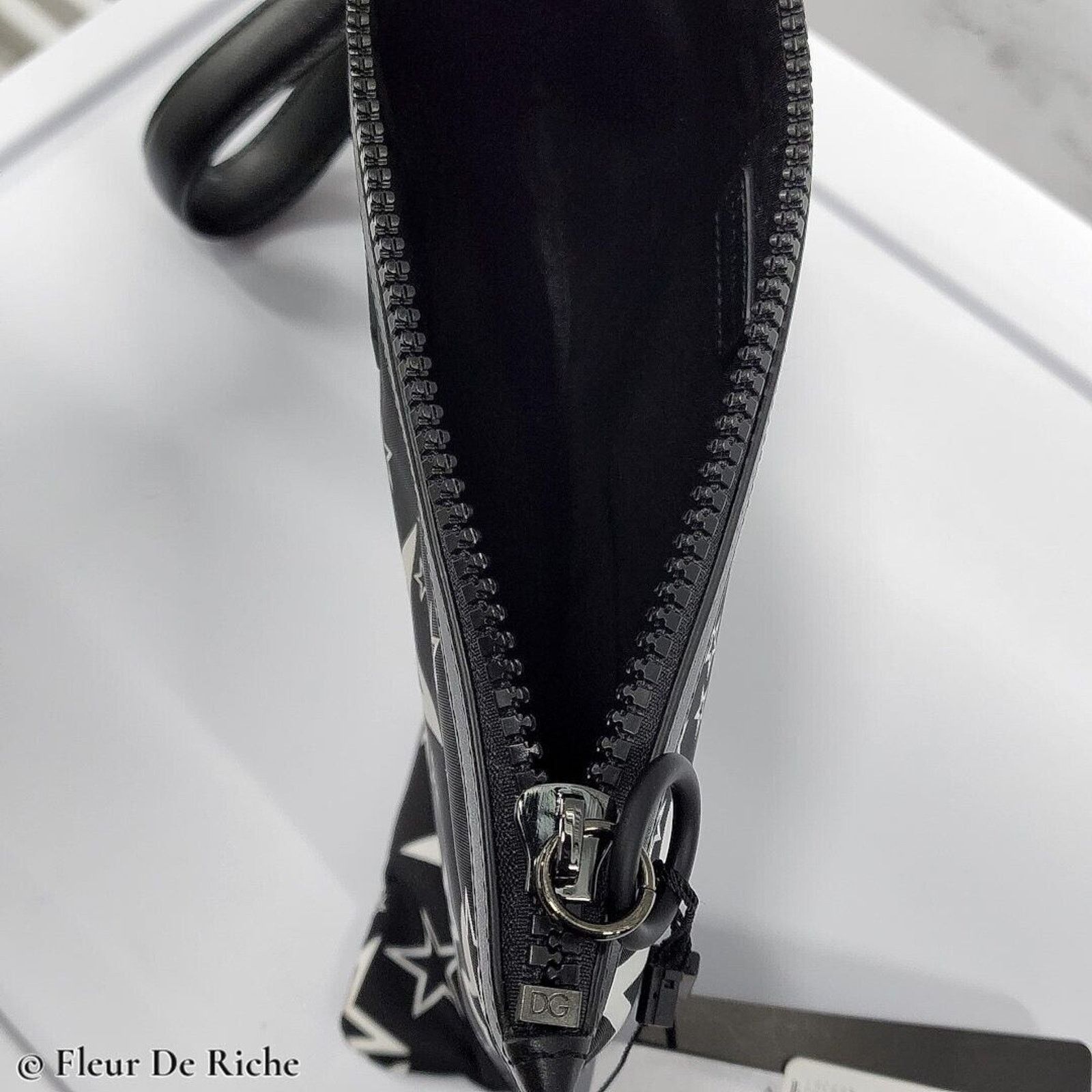 Dolce & Gabbana Dolce & Gabbana Millennials Star Wristlet / Clutch Black Size ONE SIZE - 6 Thumbnail