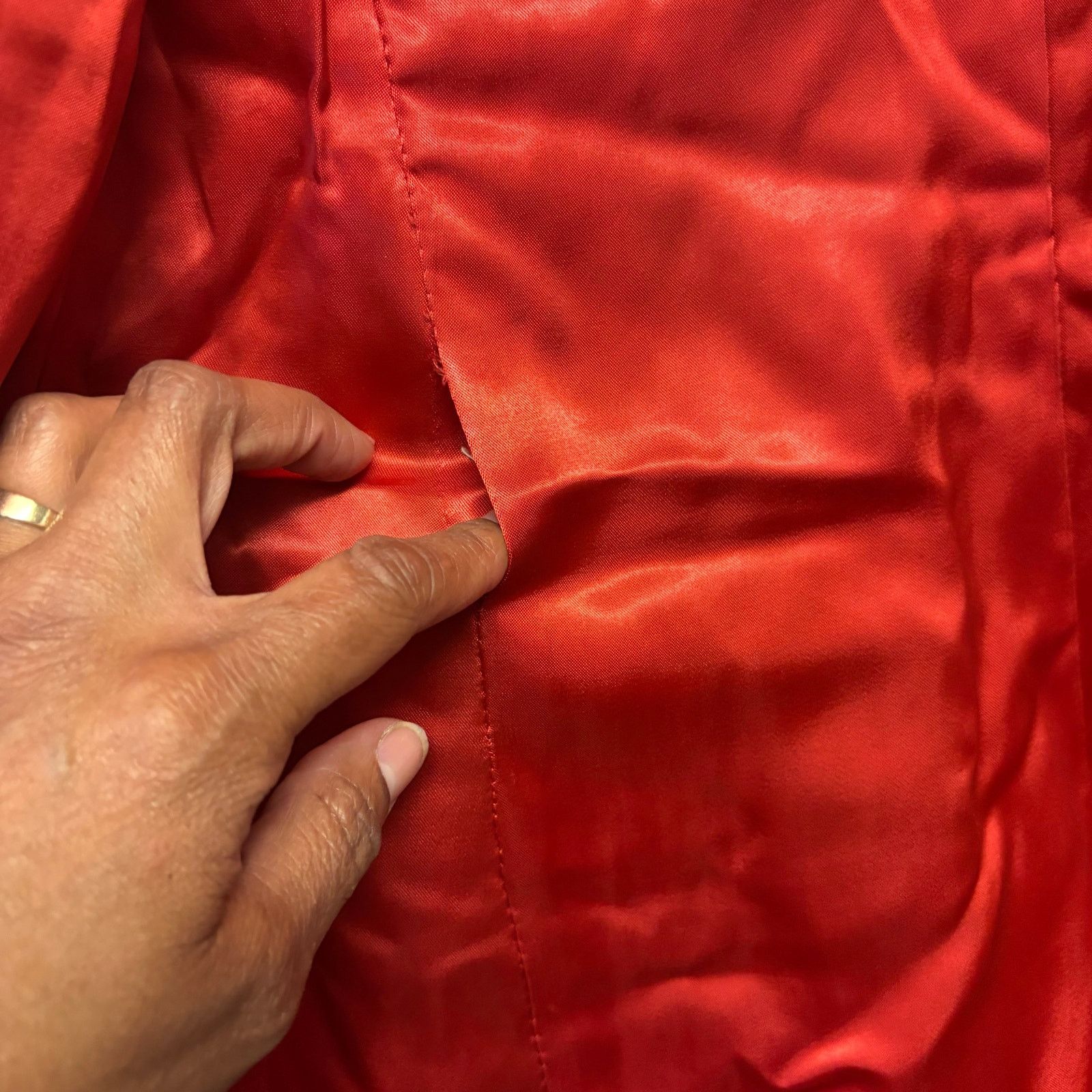Other Vintage Long Blazer Blue Red 3 Button Long Eclectic Grandpa Size US S / EU 44-46 / 1 - 10 Thumbnail