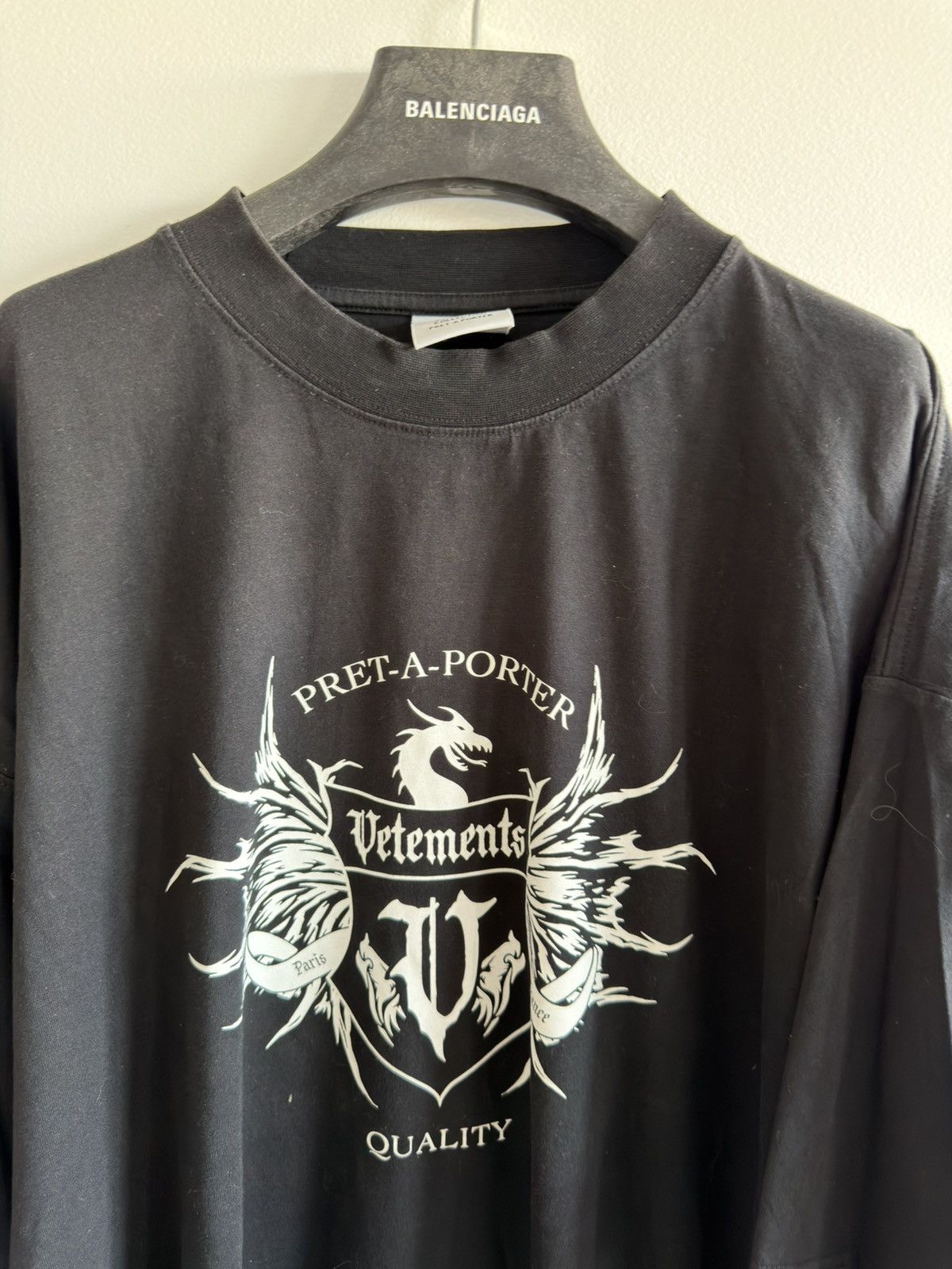 Vetements VETEMENTS Pret-A-Porter Hardcore Couture T-shirt gvasalia Size US S / EU 44-46 / 1 - 12 Thumbnail