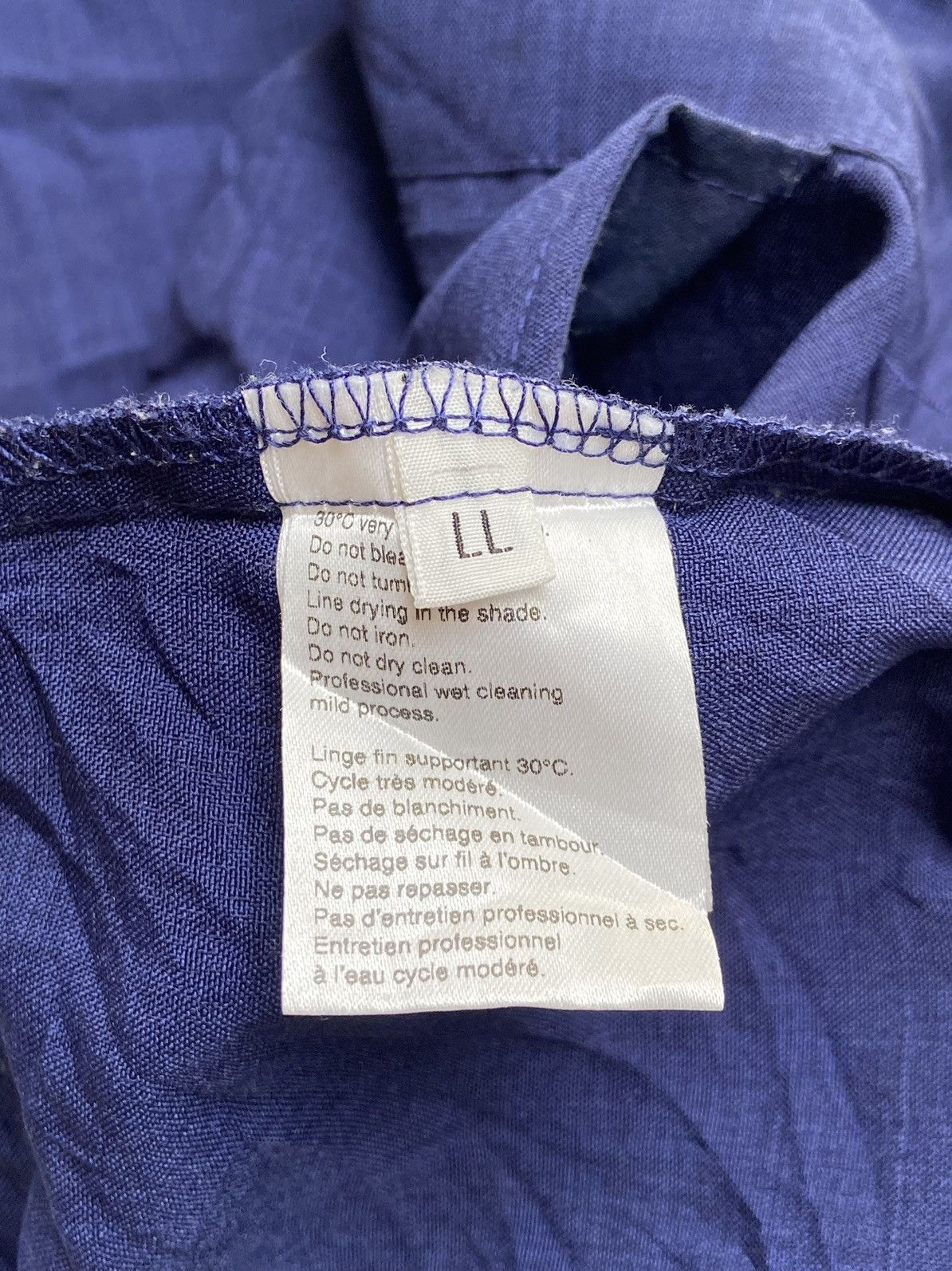 Designer × Japanese Brand × Jun Takahashi JUNRED TOKYO JAPAN Navy Shirt Size US XL / EU 56 / 4 - 7 Thumbnail