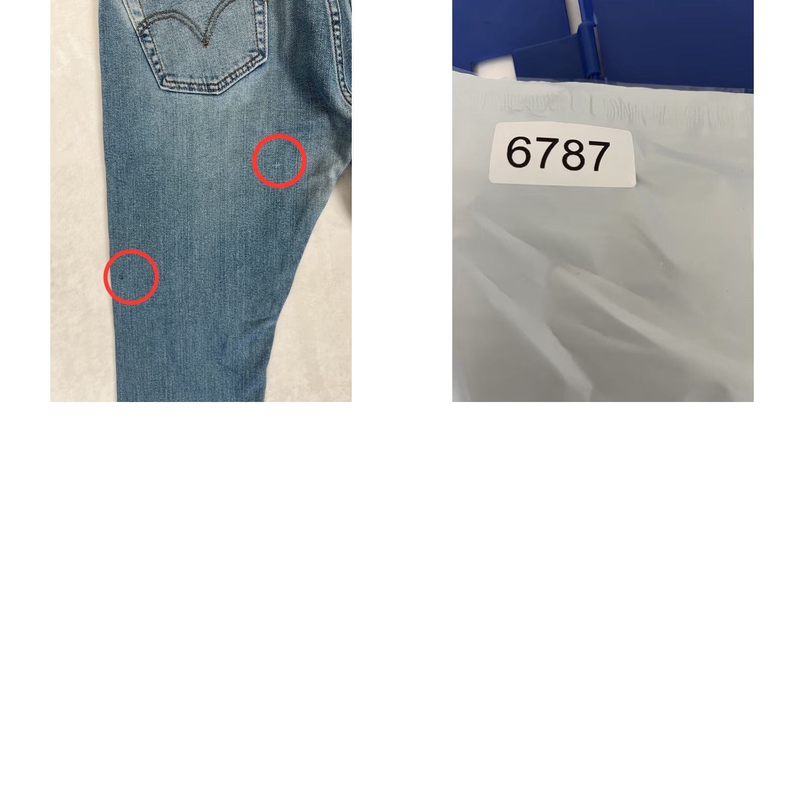 Levi's VINTAGE Levi’s Jeans Denim Blue Women 13 JR Bootcut 34W 30L Juniors Size 34" / US 12 / IT 48 - 8 Thumbnail