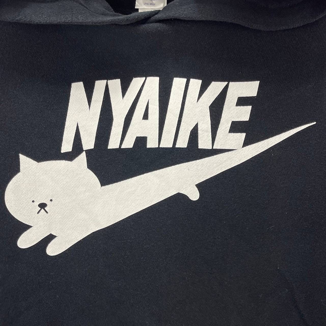 Japanese Brand NYAIKE by PRINTSTAR Troll Hoodie Pullover #2635/26 Size US S / EU 44-46 / 1 - 3 Thumbnail