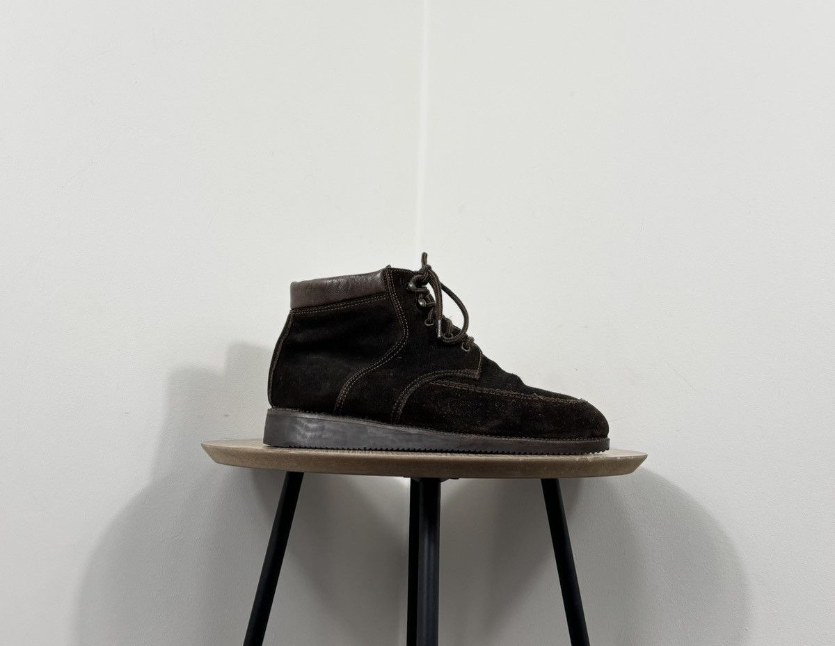 Bally Bally Men’s Swiss-Made Split Toe Brown Suede Chukka Boots Size US 8.5 / EU 41-42 - 2 Thumbnail
