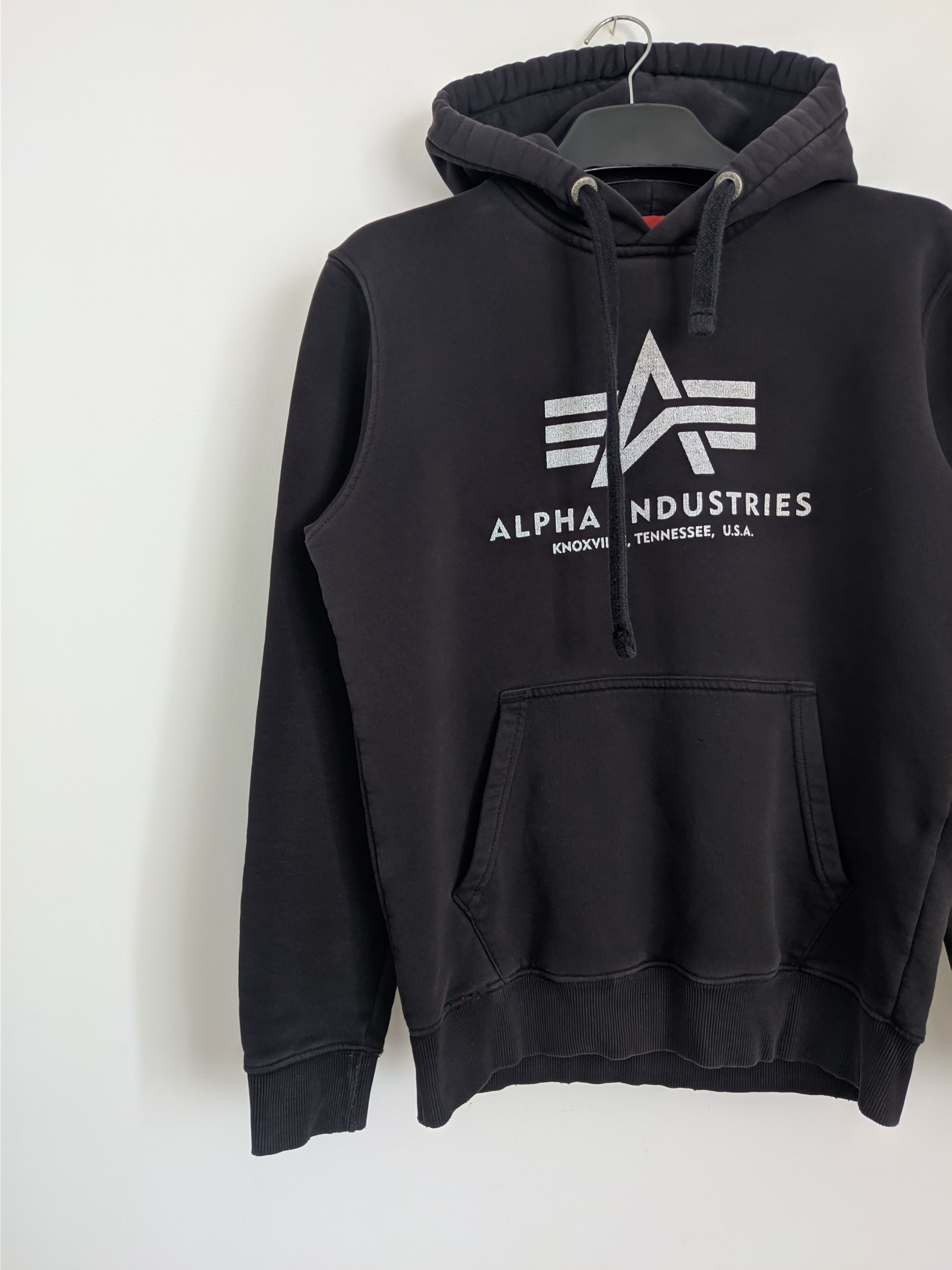 Alpha Industries Alpha Industries hoodie big logo black Size US S / EU 44-46 / 1 - 2 Thumbnail