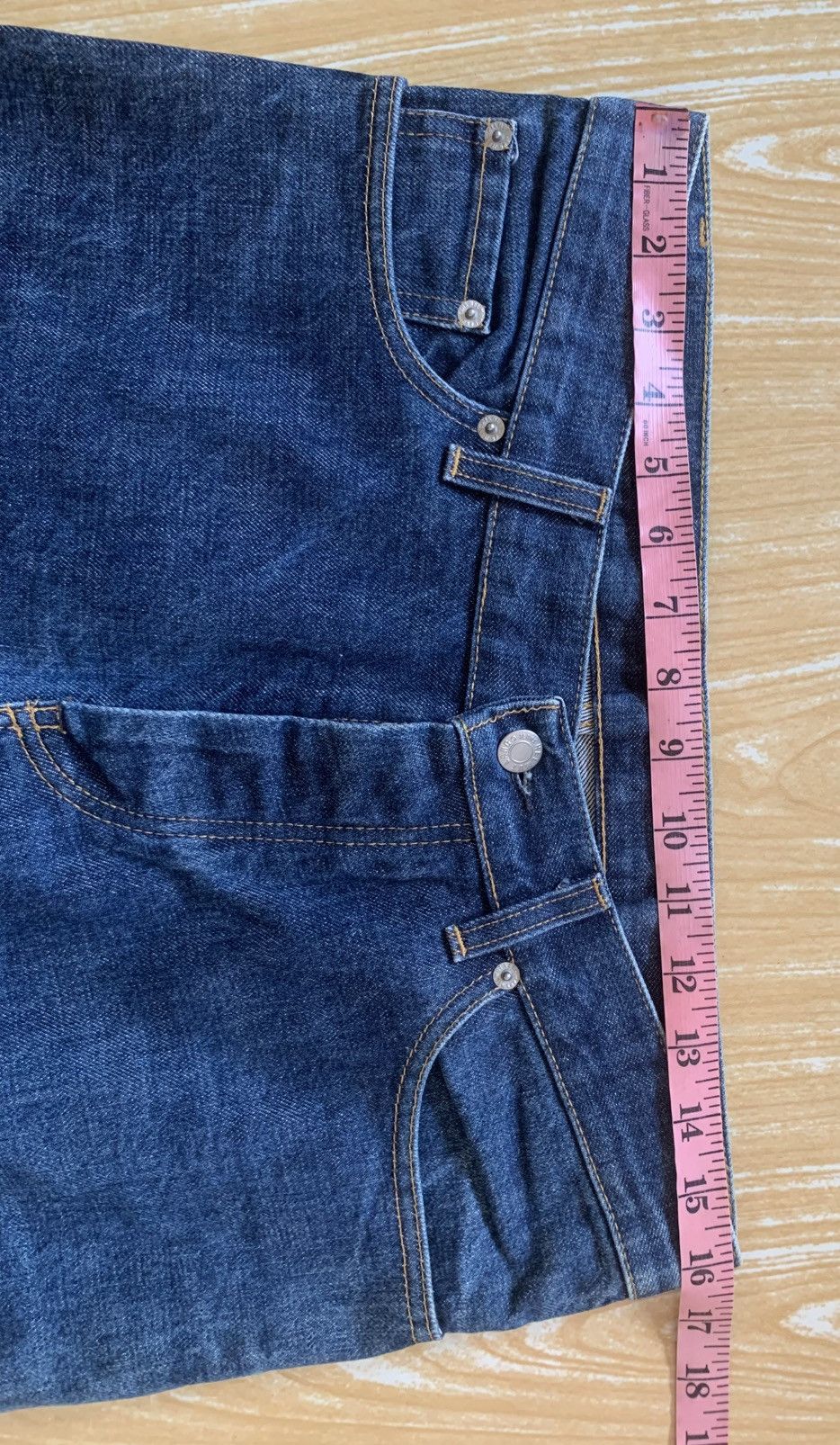 Helmut Lang Rare.. Helmut Lang Classic Raw Denim Pants Size US 32 / EU 48 - 19 Thumbnail