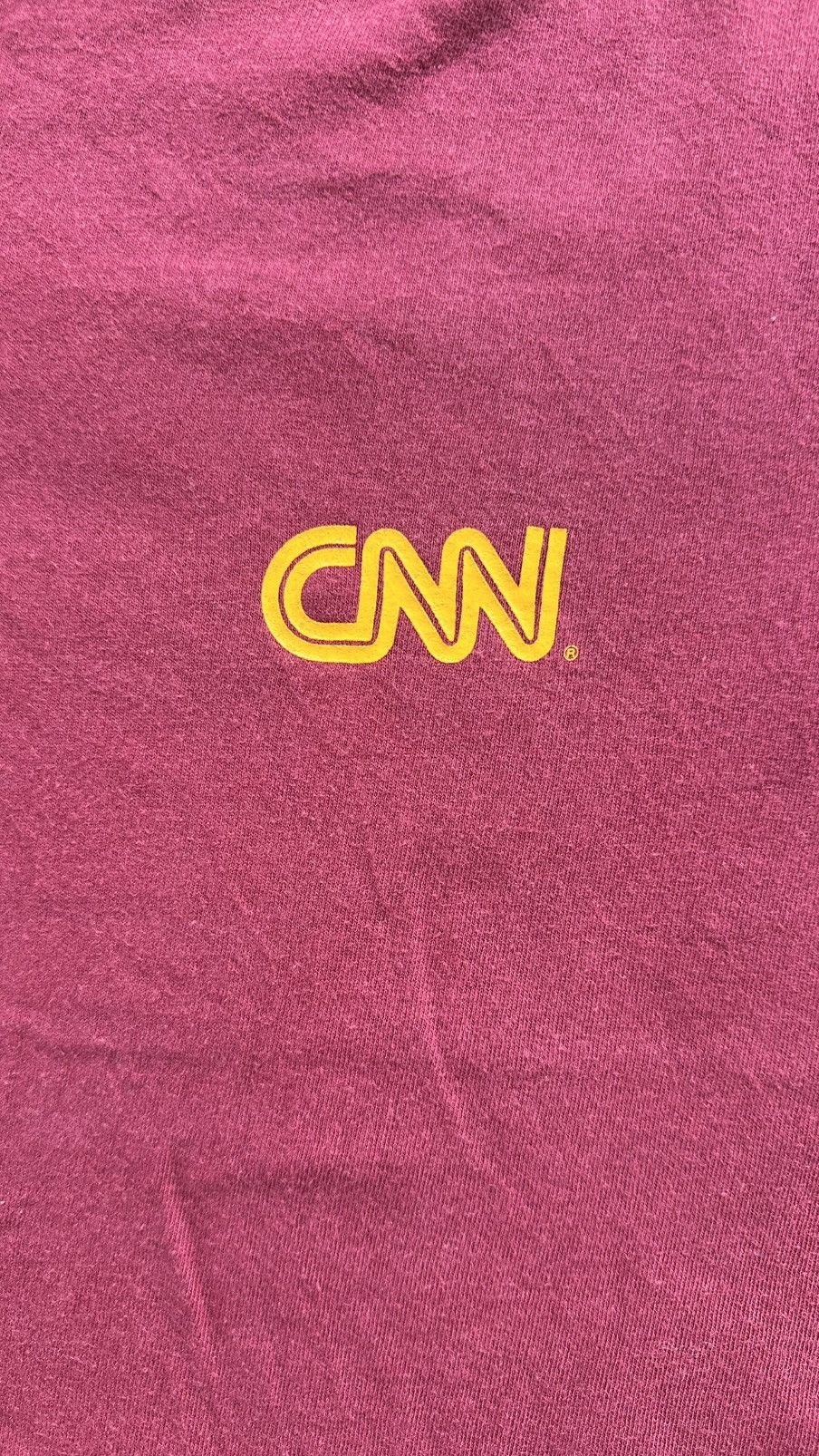 Vintage VINTAGE CNN INTERNATIONAL PROMO TEE Size US M / EU 48-50 / 2 - 3 Thumbnail