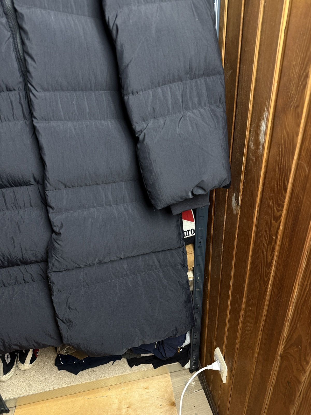 Adidas Y-3 Hooded Down Puffer Jacket Classic Size L / US 10 / IT 46 - 4 Thumbnail