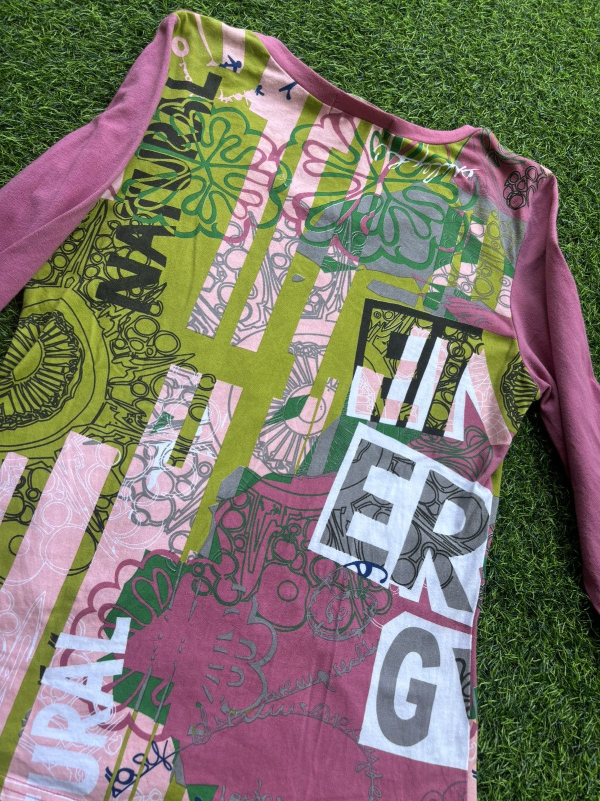 Hysteric Glamour Y2k Colin Delle Creazioni Full Print Women's Longsleeve Size M / US 6-8 / IT 42-44 - 4 Thumbnail