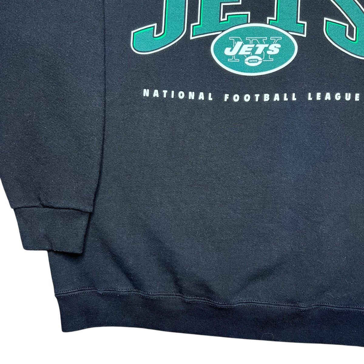 Pro Player 1990s NFL New York Jets Pro Player Spell Out 3D Sweatshirt Size US L / EU 52-54 / 3 - 17 Thumbnail