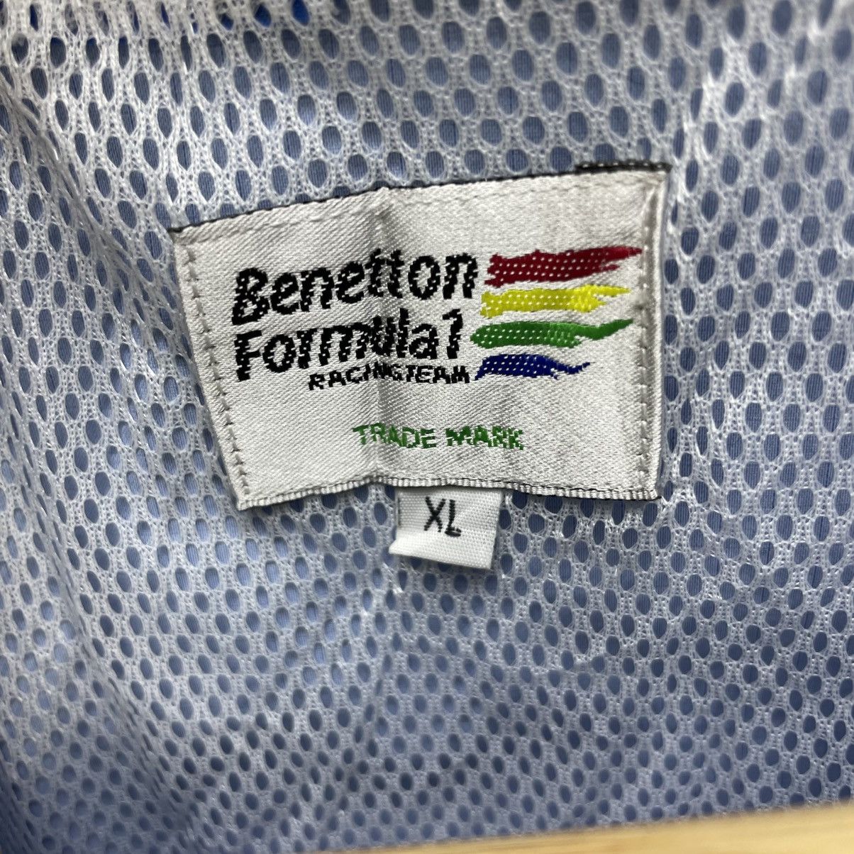 Japanese Brand 💥 vintage Benetton Formula 1 team half-zipper anorak jacket Size US M / EU 48-50 / 2 - 9 Thumbnail
