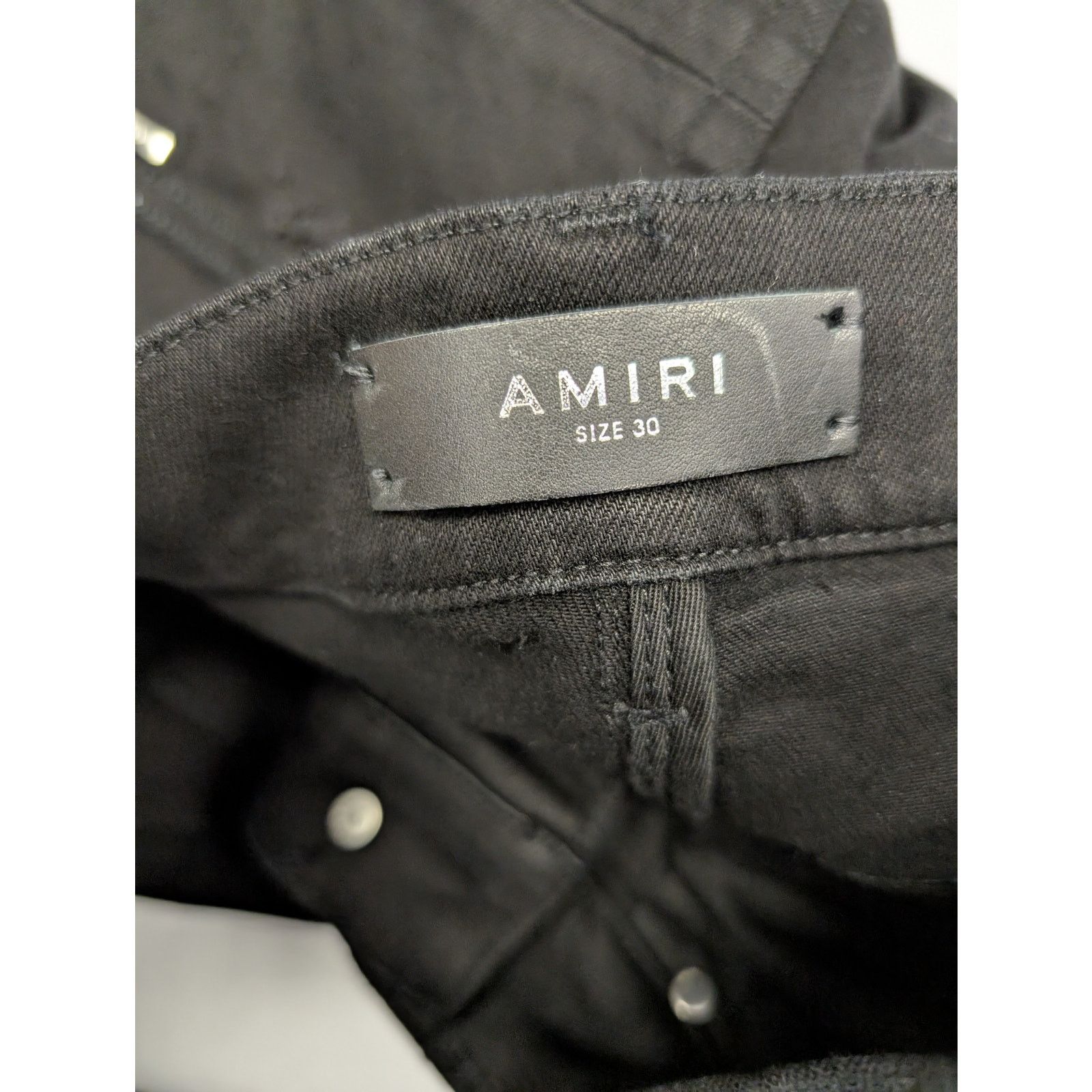 Amiri o1rshd1 Tie Dye Core Logo Jean in Black Size US 38 / EU 54 - 14 Thumbnail