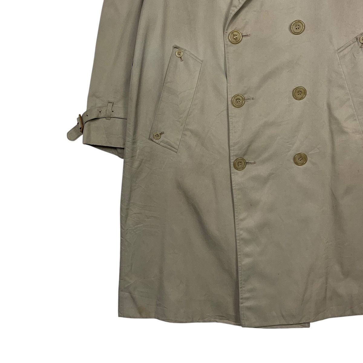Aquascutum Vintage Aquascutum Double Breasted Trench Coat Size US M / EU 48-50 / 2 - 4 Thumbnail