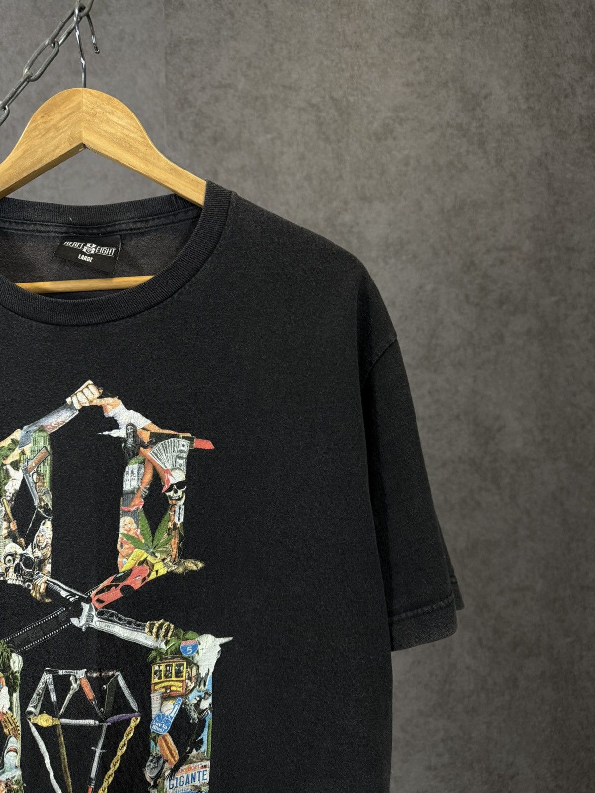 Rebel8 Rebel 8 streetwear art tee Size US L / EU 52-54 / 3 - 2 Thumbnail