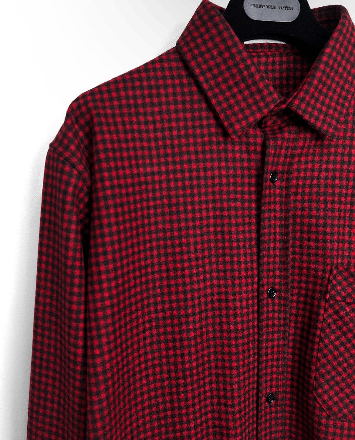 Dior Dior Sz 37 Dior Homme 16AW Runway Plaid Shirt-2506 Size US S / EU 44-46 / 1 - 3 Thumbnail