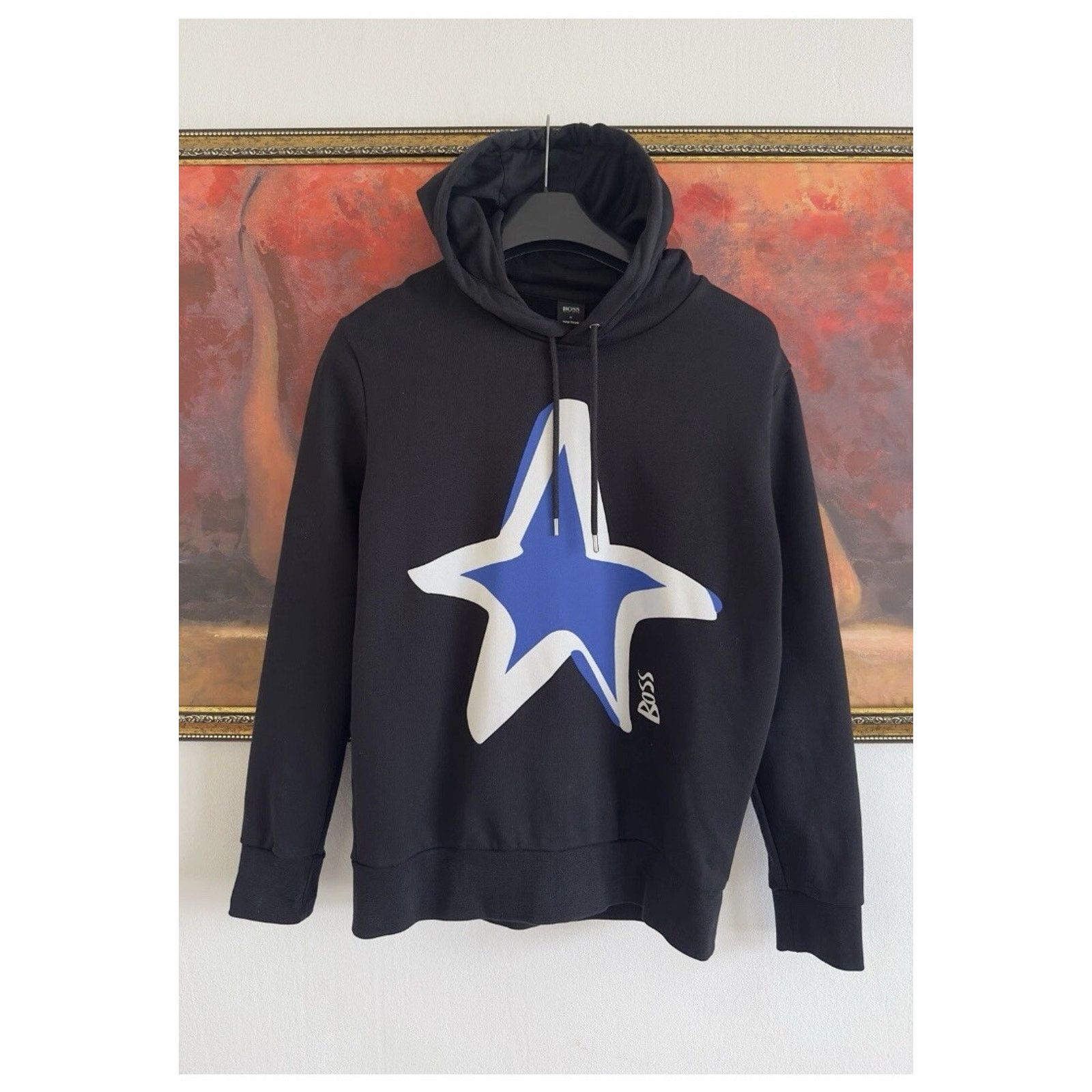 Hugo Boss Hugo Boss x Justin Teodoro Limited Star Hoodie M Size US M / EU 48-50 / 2 - 2 Thumbnail