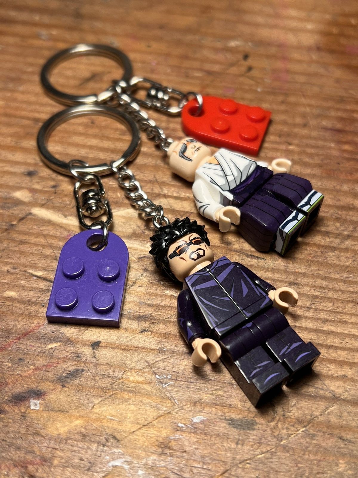 Anime Jujutsu Kaisen anime minifigure keychain keyring Size ONE SIZE - 3 Thumbnail