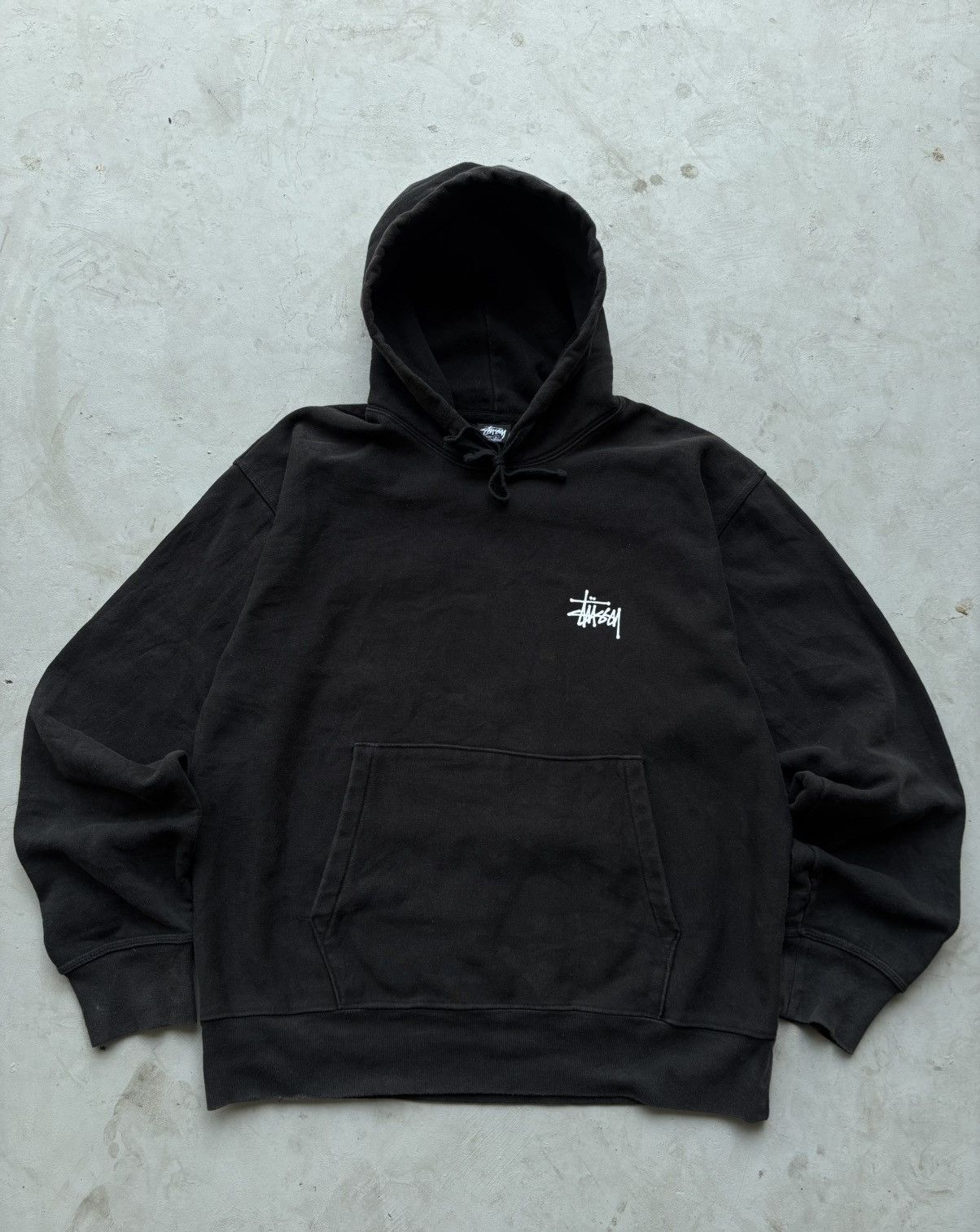 Stussy Stüssy Basic Hoodie Size US L / EU 52-54 / 3 - 2 Thumbnail