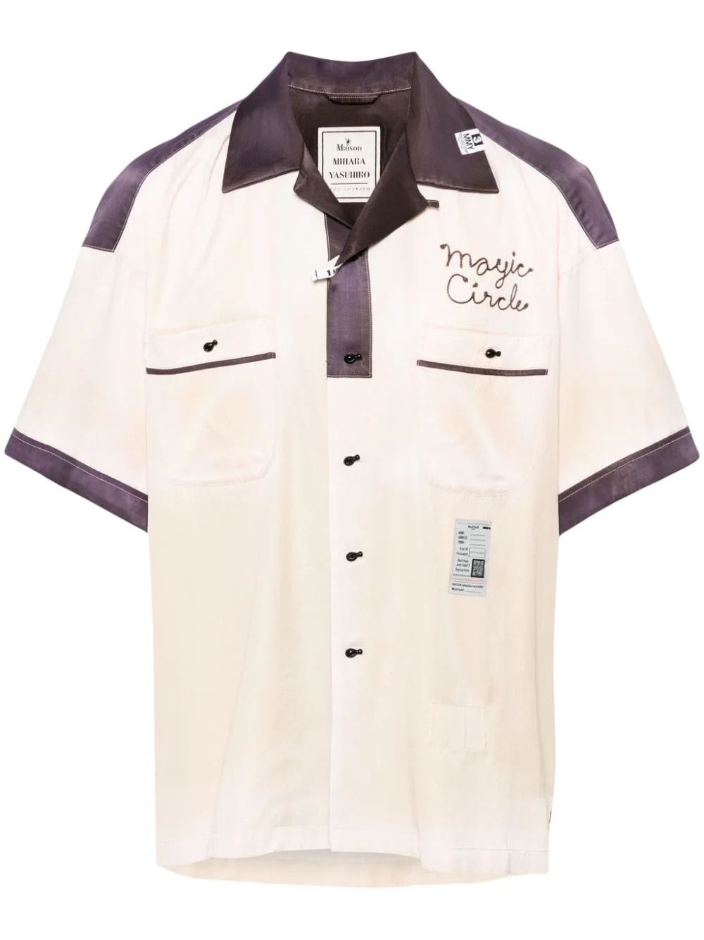 o1mle0924 Bowling Short Sleeve Shirt in Multicolor