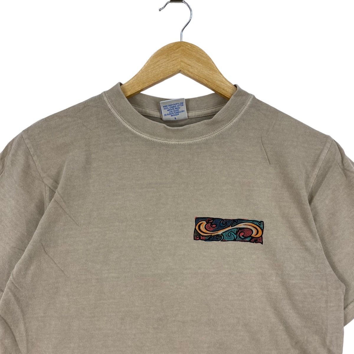 Other Vintage CRAZY SHIRTS GECKO Kona Coffee Dyed Tee Shirt Top Size US S / EU 44-46 / 1 - 2 Thumbnail