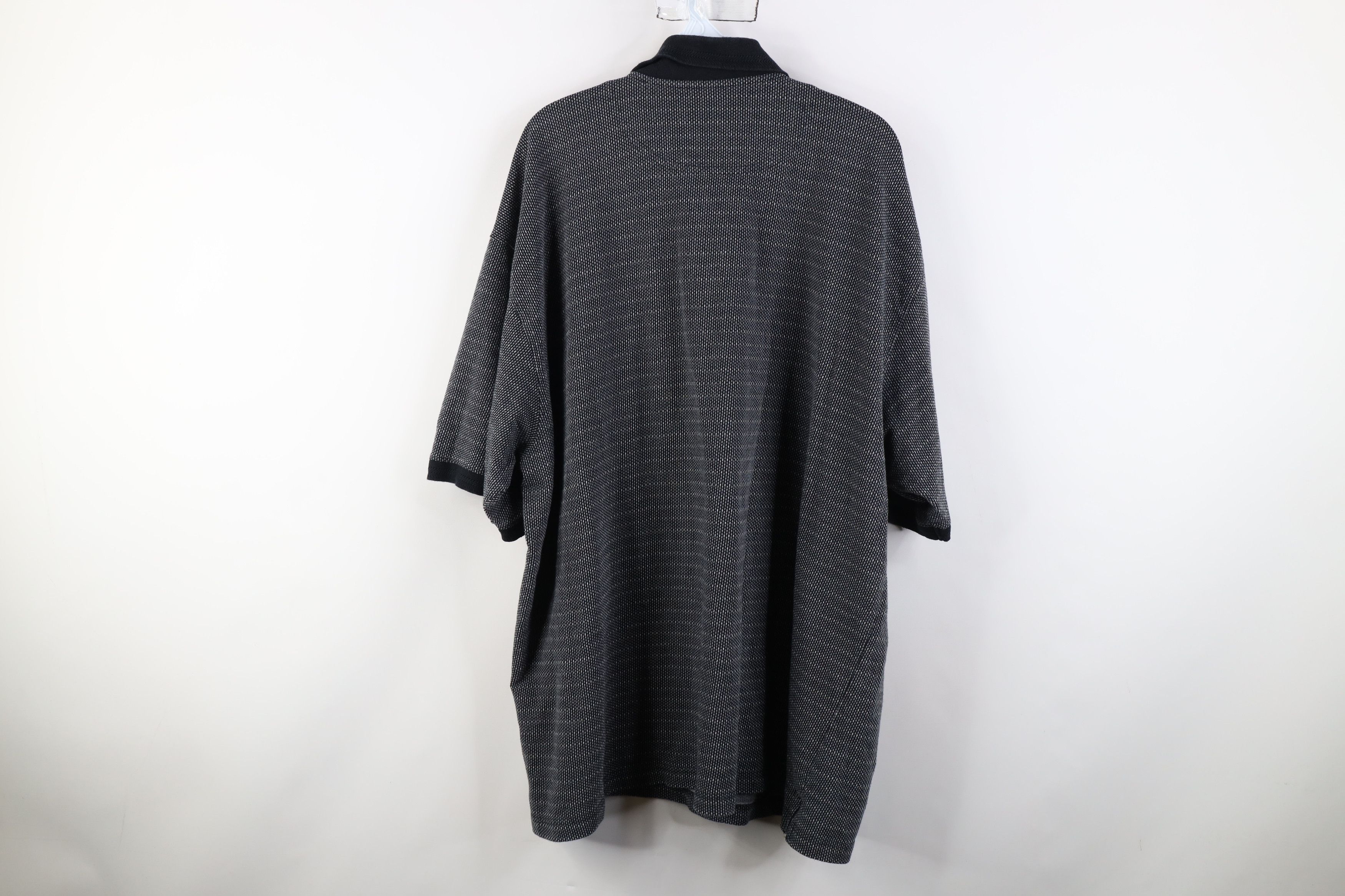 Vintage Vintage 90s Streetwear Striped Knit Collared Golf Polo Shirt Size US XXL / EU 58 / 5 - 8 Thumbnail