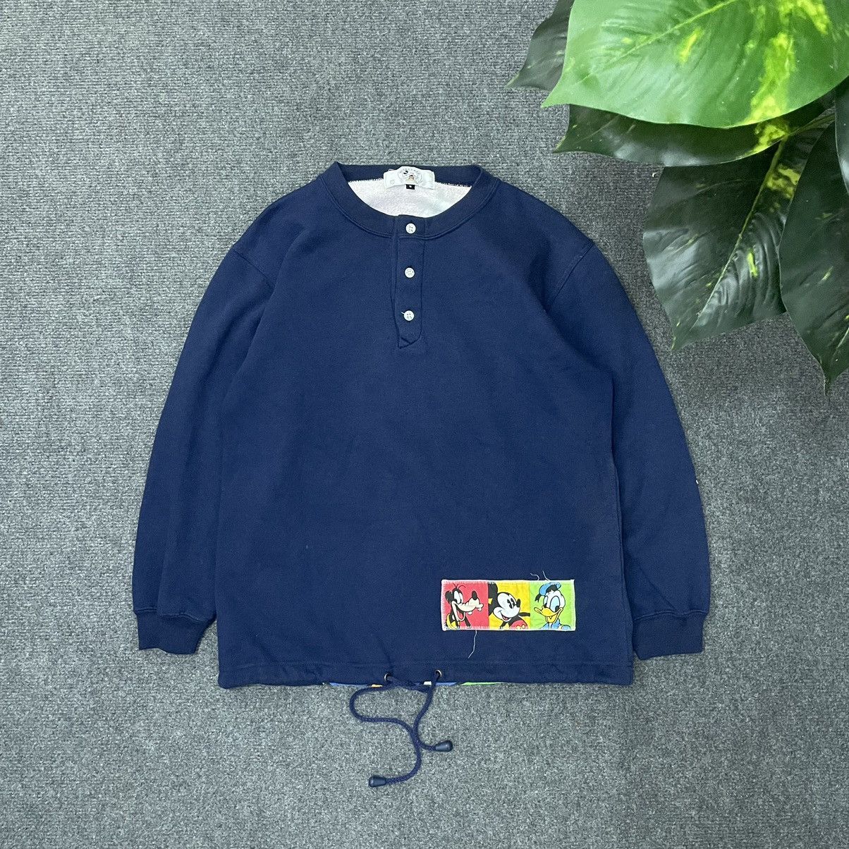 Disney × Mickey Mouse × Vintage Vintage 90s Disney Co Characters Sweatshirt Size US S / EU 44-46 / 1 - 4 Thumbnail