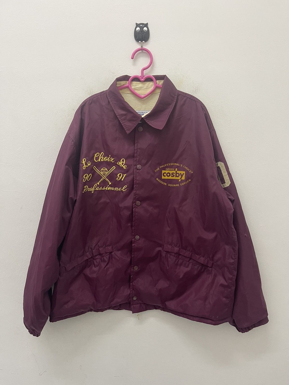 Vintage Rare Vintage GERRY COSBY NEW YORK Spell Out Jacket Size US M / EU 48-50 / 2 - 4 Thumbnail