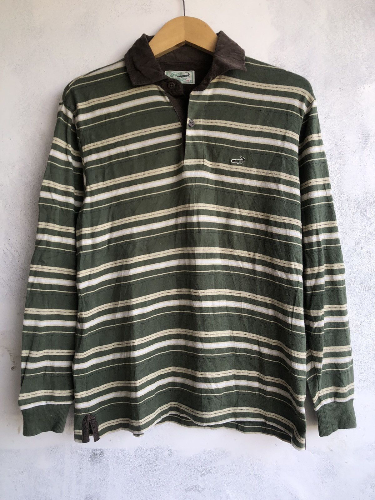 Beauty Beast Japanese Stripe y2k longsleeve Crocodile Rock Punk Style Size US M / EU 48-50 / 2 - 1 Thumbnail