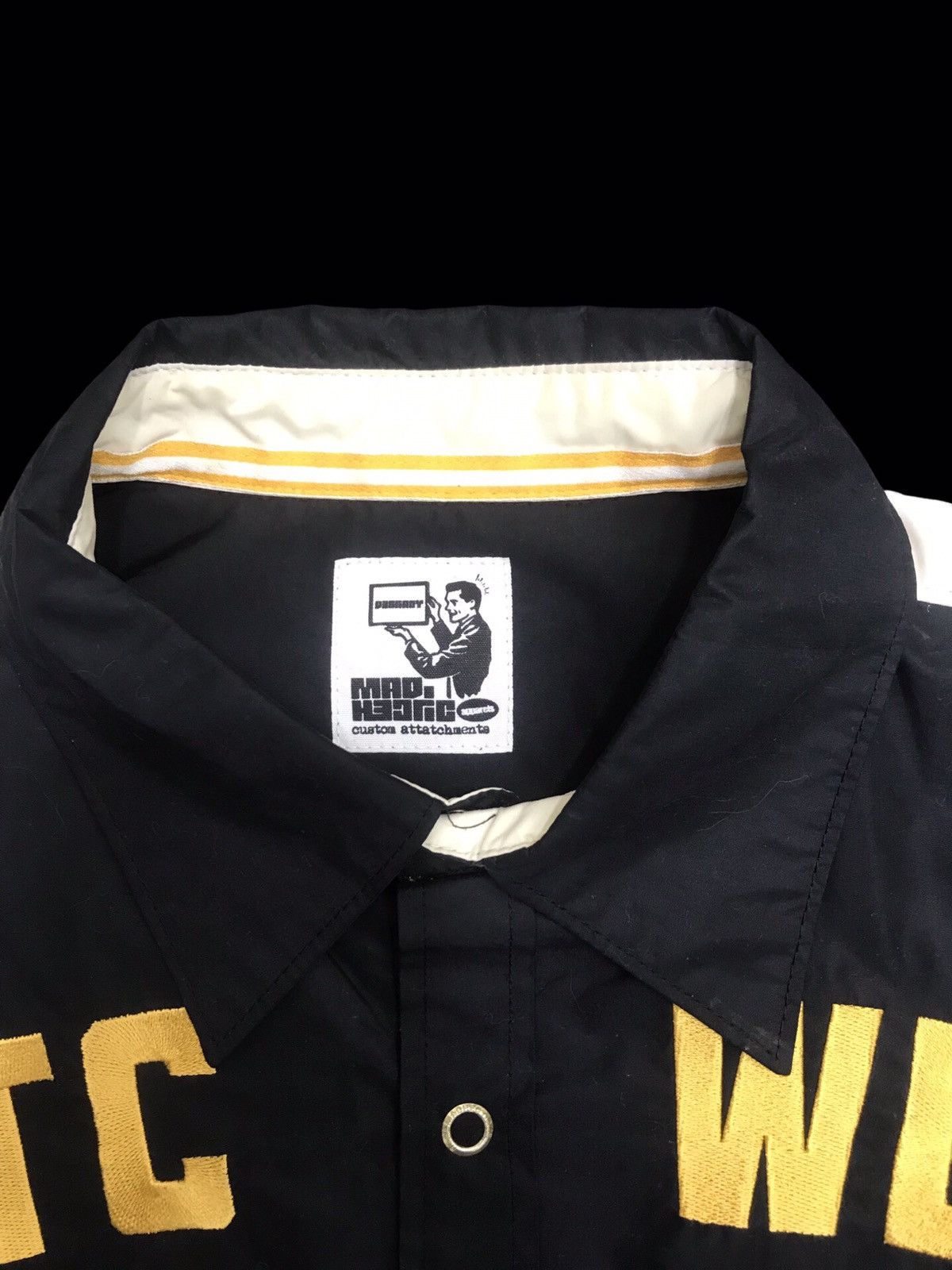 Japanese Brand 💥VERY RARE💥HECTIC STREETWEAR SPELL OUT POLYSTER SHIRT F369 Size US M / EU 48-50 / 2 - 3 Thumbnail