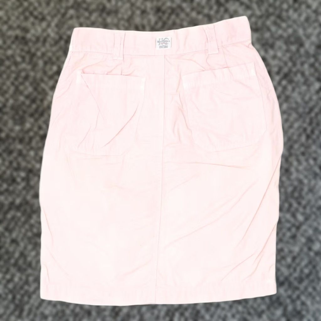 Pinko Henry Cottons A-Line Skirt XS Size 44 Pink Cotton 90s Womens Size 26" / US 2 / IT 38 - 1 Thumbnail