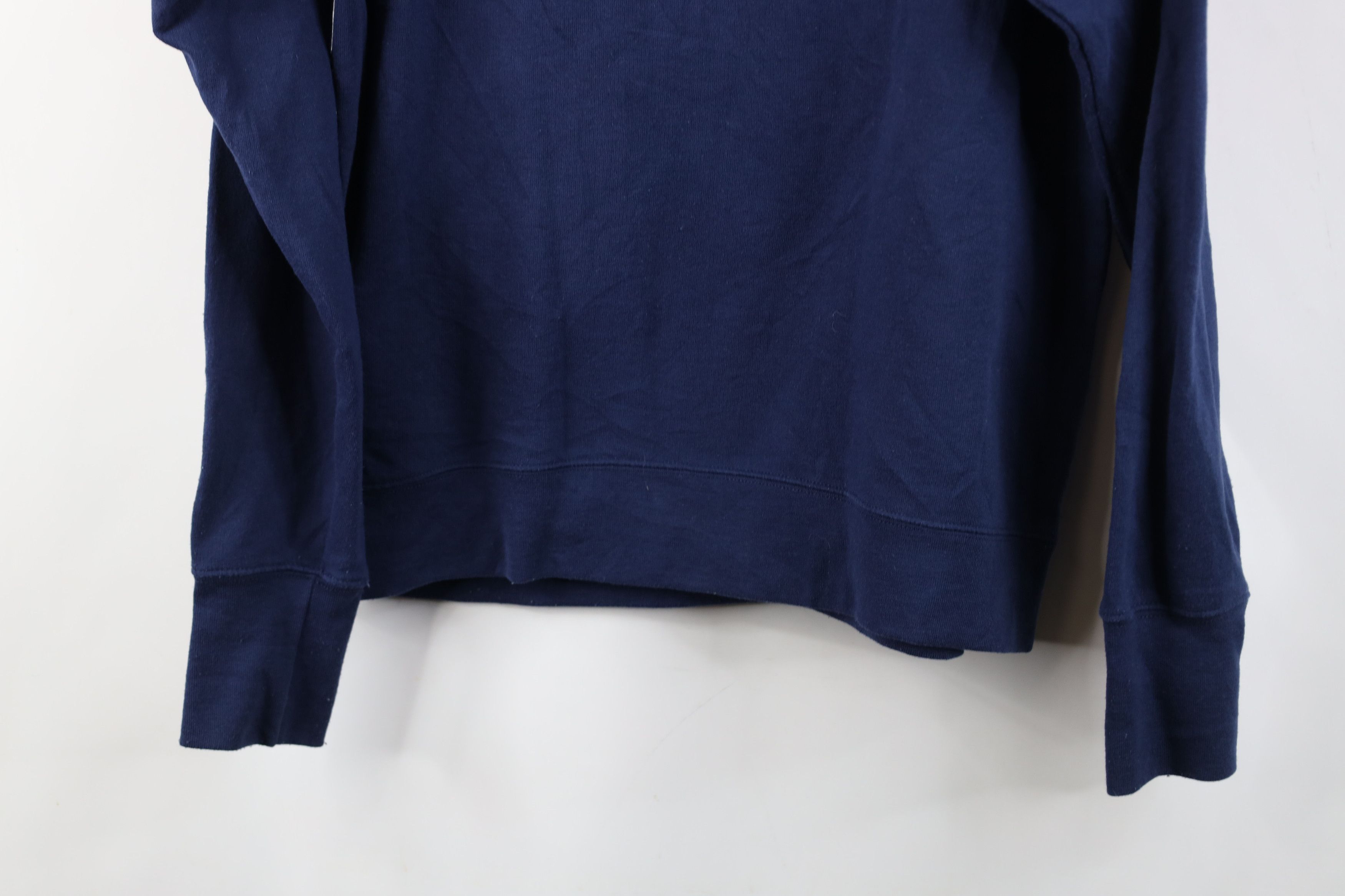 Champion Vintage Y2K Champion Spell Out Script Sweatshirt Navy Blue Size L / US 10 / IT 46 - 13 Thumbnail
